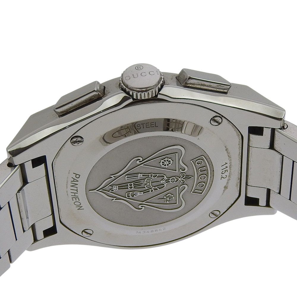 Gucci Gucci Gucci Pantheon Stainless Steel Metal Quartz 115.2/YA115235 DUTY FREE for USA Size ONE SIZE - 6 Thumbnail