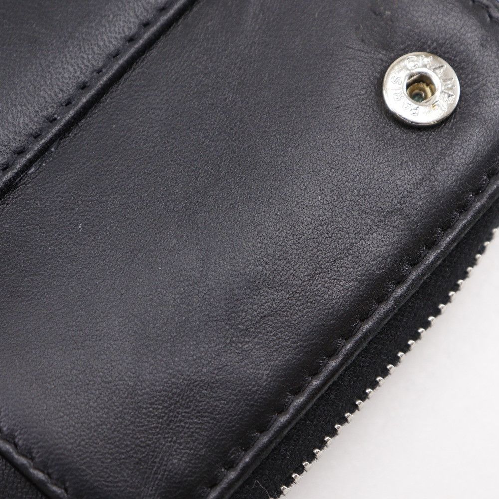Chanel Chanel Chanel Paris New York Line Lambskin Long Wallet Leather Long Wallet DUTY FREE for USA Size ONE SIZE - 16 Thumbnail