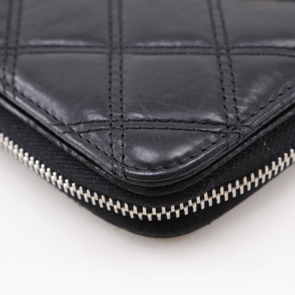 Chanel Chanel Chanel Paris New York Line Lambskin Long Wallet Leather Long Wallet DUTY FREE for USA Size ONE SIZE - 4 Thumbnail