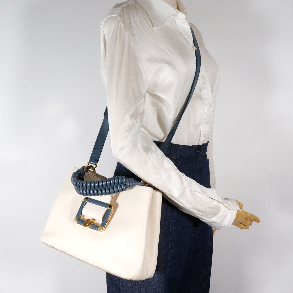 Bally Bally Bally JANELLE Leather 2way Bag Leather Handbag DUTY FREE for USA Size ONE SIZE - 18 Thumbnail