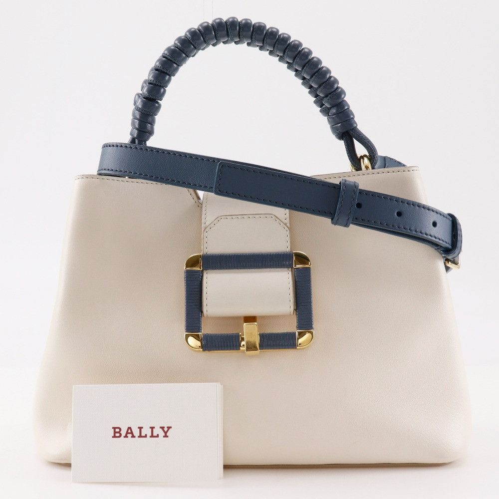 Bally Bally Bally JANELLE Leather 2way Bag Leather Handbag DUTY FREE for USA Size ONE SIZE - 19 Thumbnail