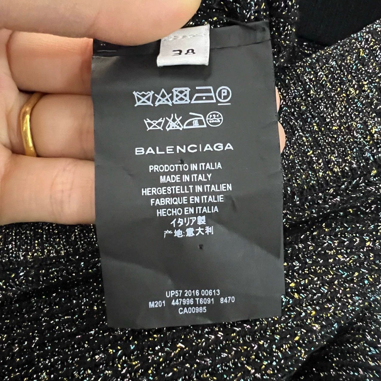 Balenciaga Balenciaga Knit Asymmetric Skirt - dmc Size US 38 / EU 54 - 4 Thumbnail