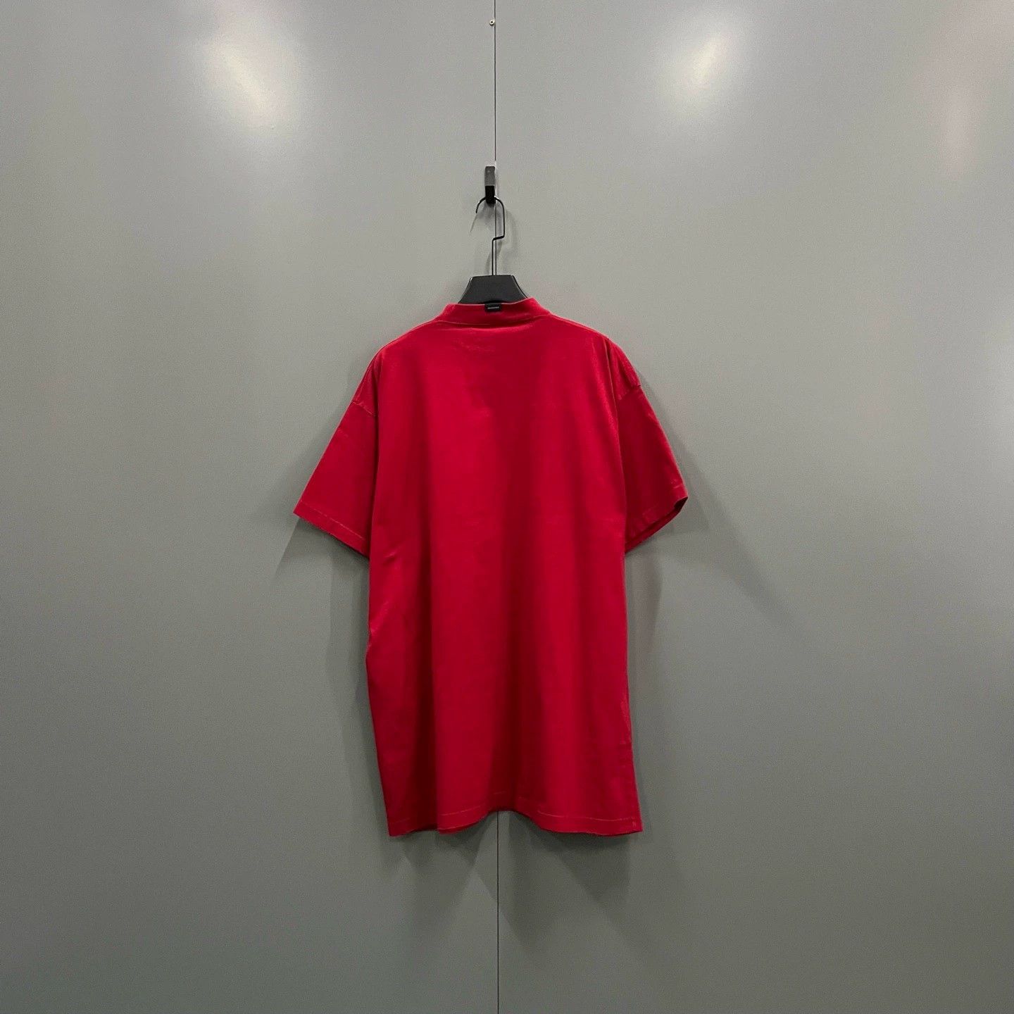 Balenciaga Balenciaga Overlay Logo Short Sleeve Tee - dmc Size US S / EU 44-46 / 1 - 2 Thumbnail