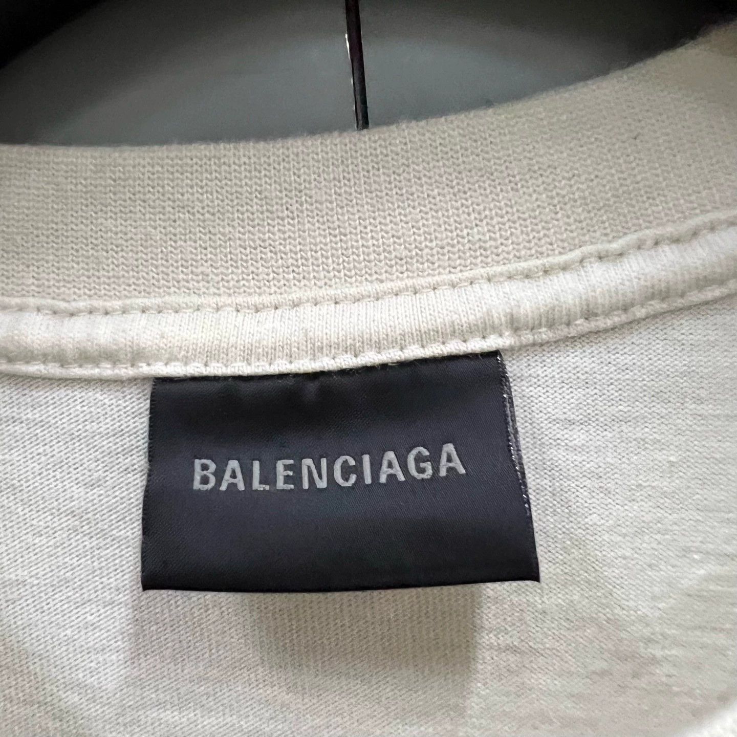 Balenciaga Balenciaga Solid Double B Short Sleeve - dmc Size US S / EU 44-46 / 1 - 4 Thumbnail