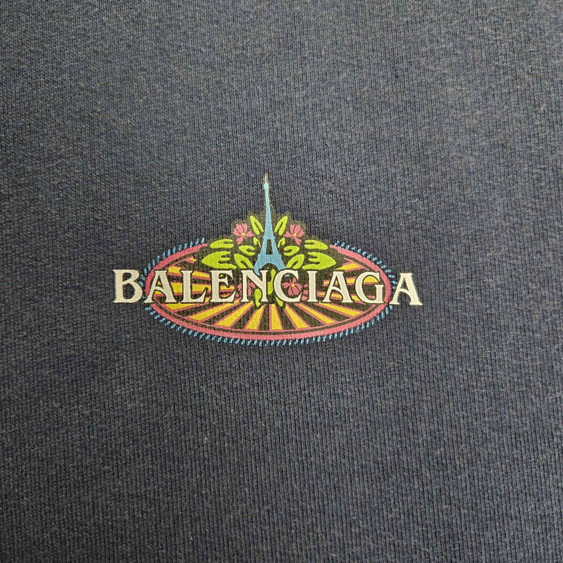 Balenciaga Balenciaga Rainbow Tower Hoodie - dmc Size US S / EU 44-46 / 1 - 3 Thumbnail