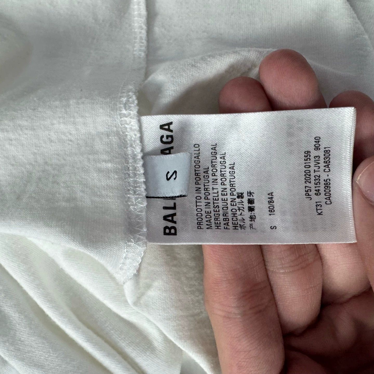 Balenciaga Balenciaga Seven Language Print T-Shirt - dmc Size US S / EU 44-46 / 1 - 5 Thumbnail