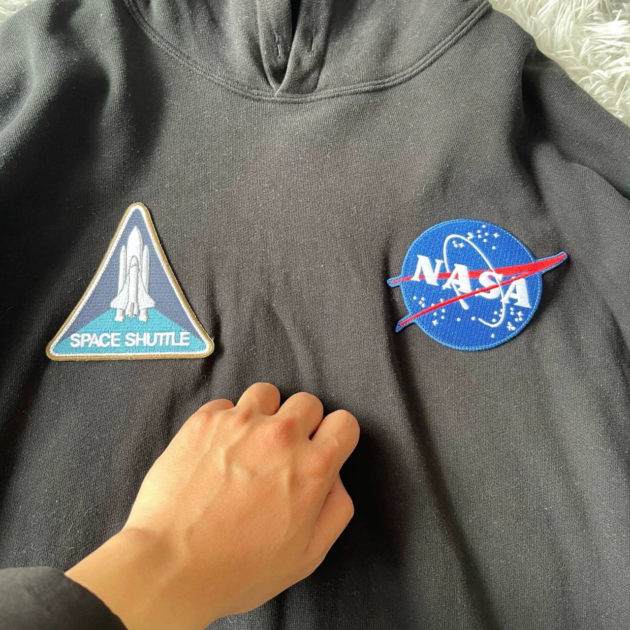 Balenciaga Balenciaga FW21 NASA Hoodie Sweatshirt - dmc Size US XXS / EU 40 - 3 Thumbnail