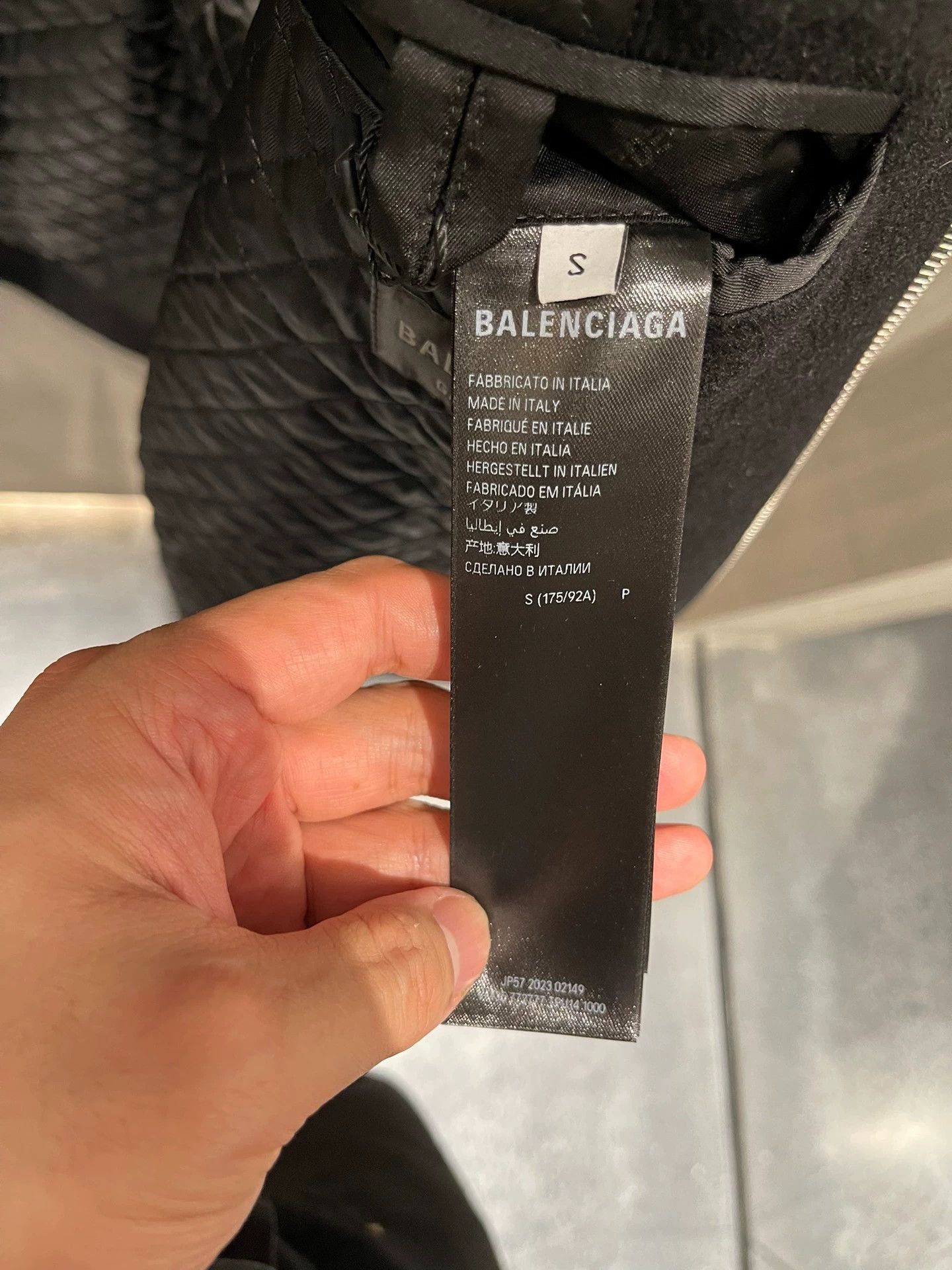Balenciaga Balenciaga 24SS Wool Cashmere Padded Jacket - dmc Size US S / EU 44-46 / 1 - 4 Thumbnail