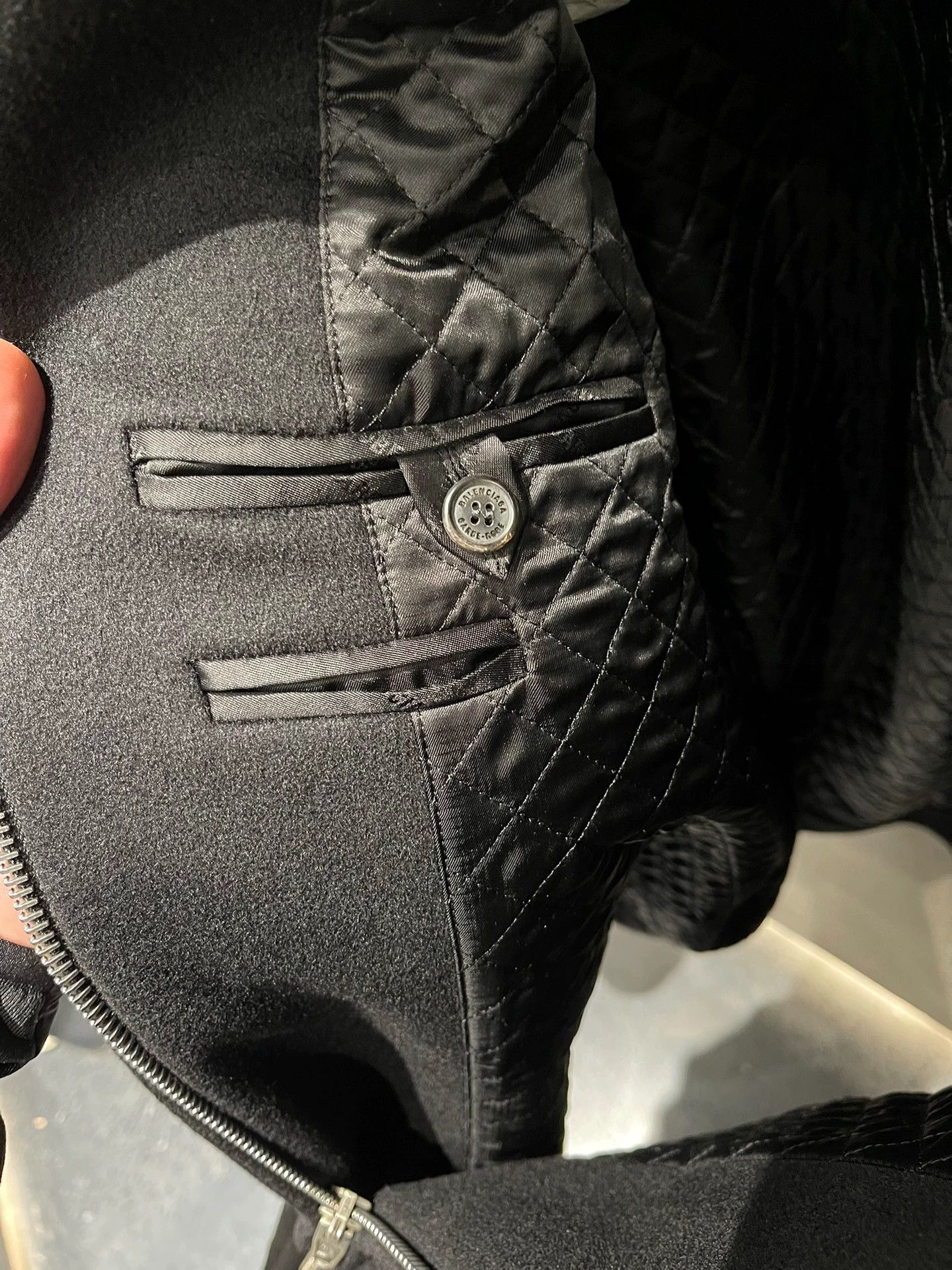 Balenciaga Balenciaga 24SS Wool Cashmere Padded Jacket - dmc Size US S / EU 44-46 / 1 - 6 Thumbnail