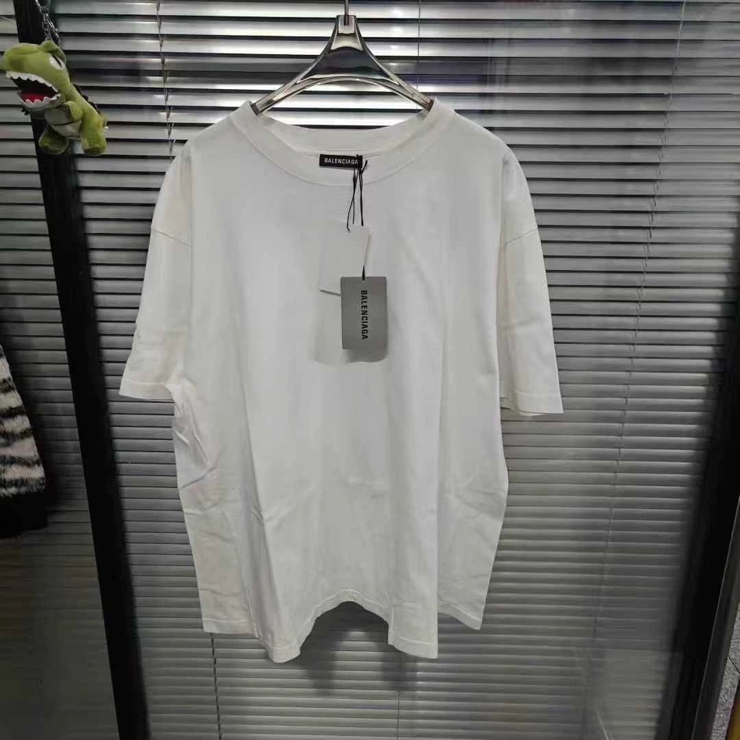Balenciaga Balenciaga Back Logo Short Sleeve Tee - dmc Size US L / EU 52-54 / 3 - 3 Thumbnail