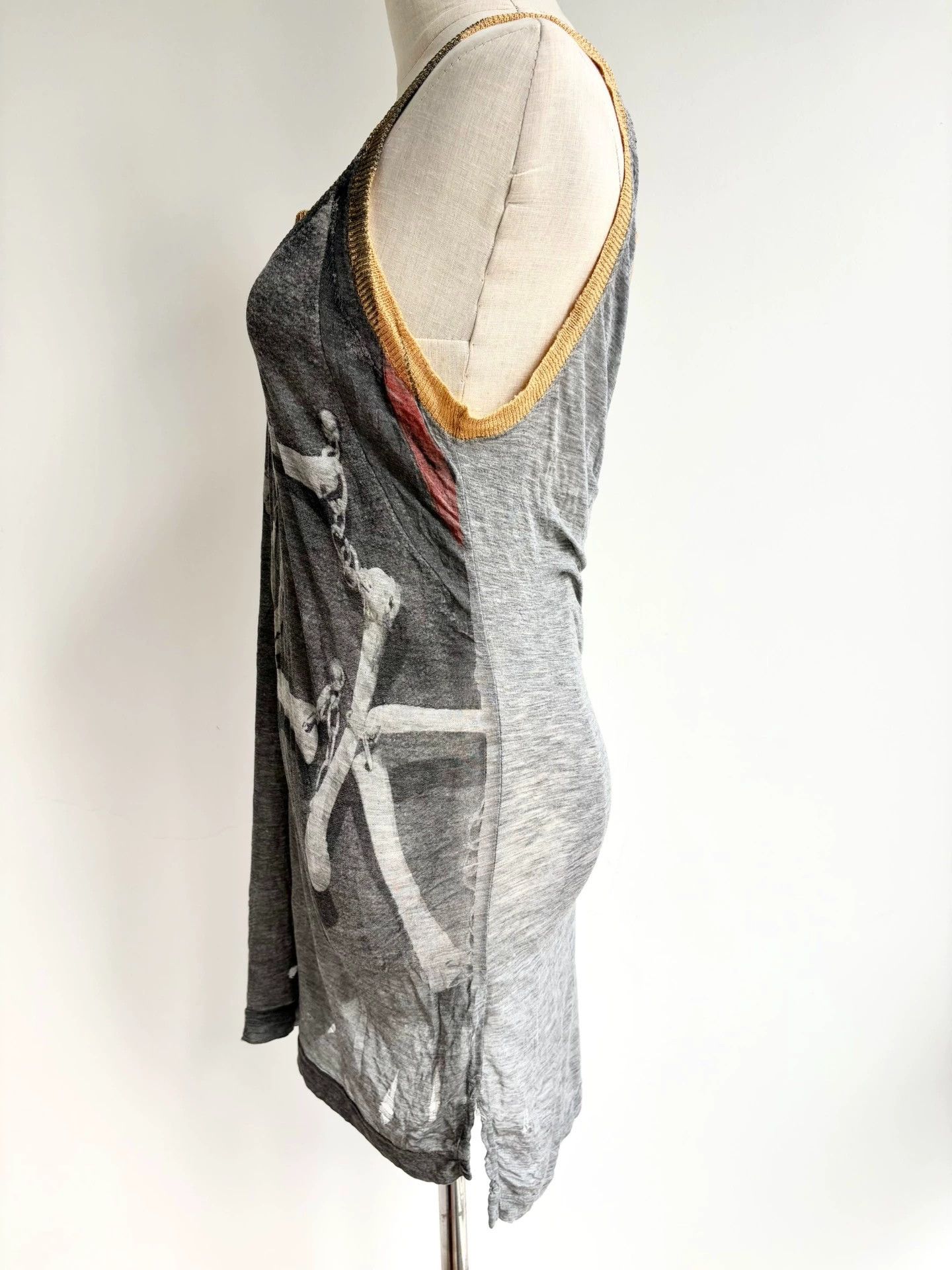 Vivienne Westwood Vivienne Westwood Archive Skeleton Chain Tank - dmc Size US S / EU 44-46 / 1 - 4 Thumbnail