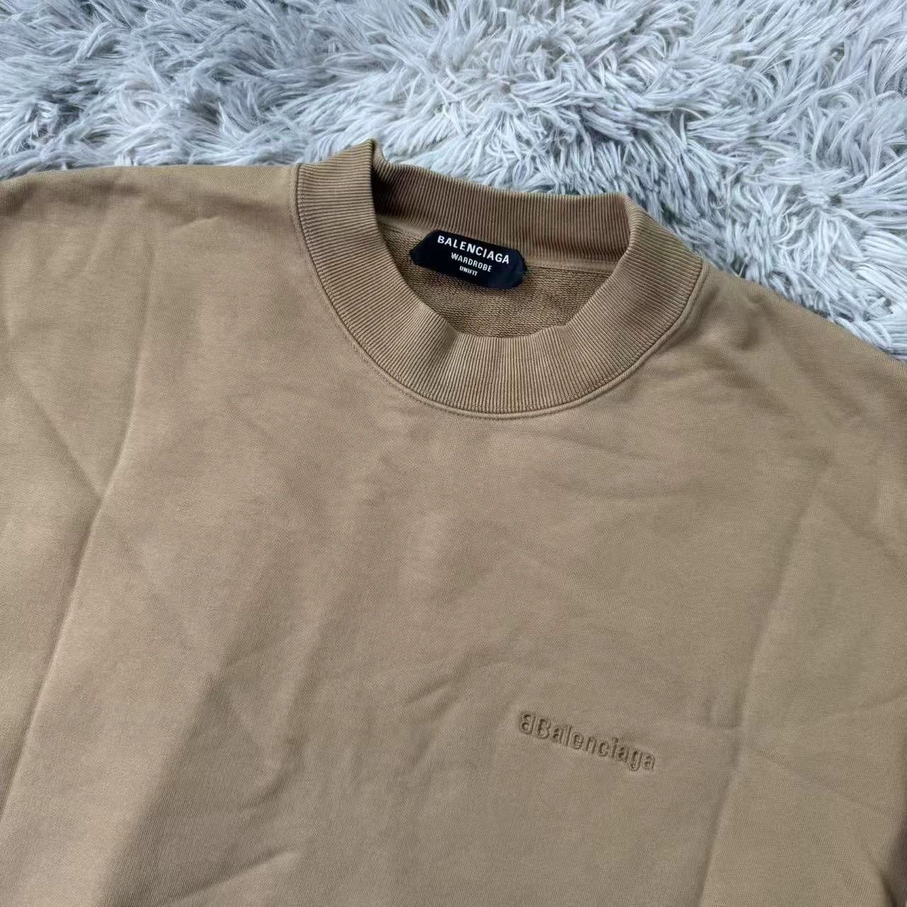 Balenciaga Balenciaga Small Logo Embroidered Sweatshirt - dmc Size US M / EU 48-50 / 2 - 3 Thumbnail