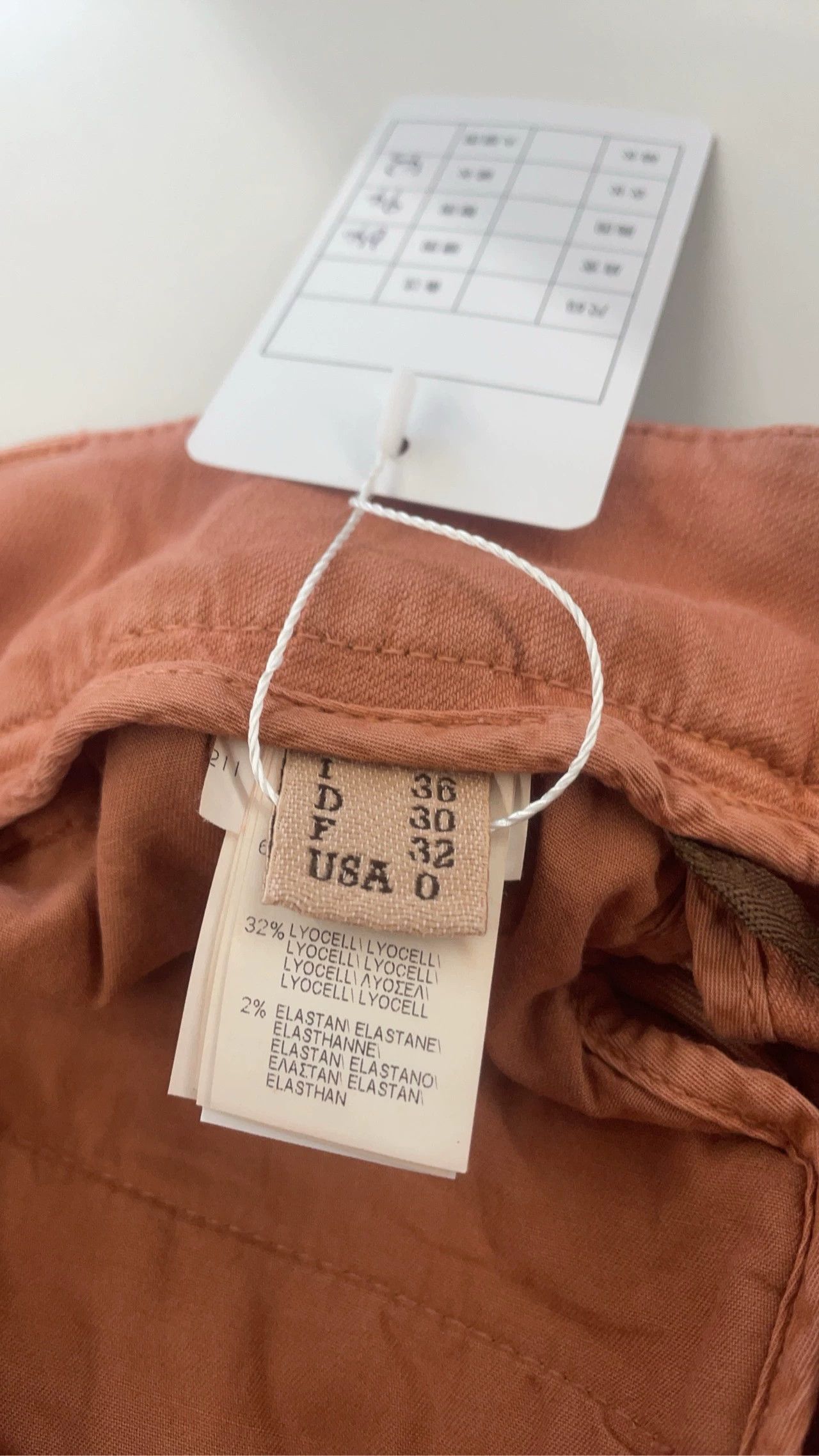 Brunello Cucinelli Brunello Cucinelli Orange Denim Shorts - dmc Size US 32 / EU 48 - 4 Thumbnail