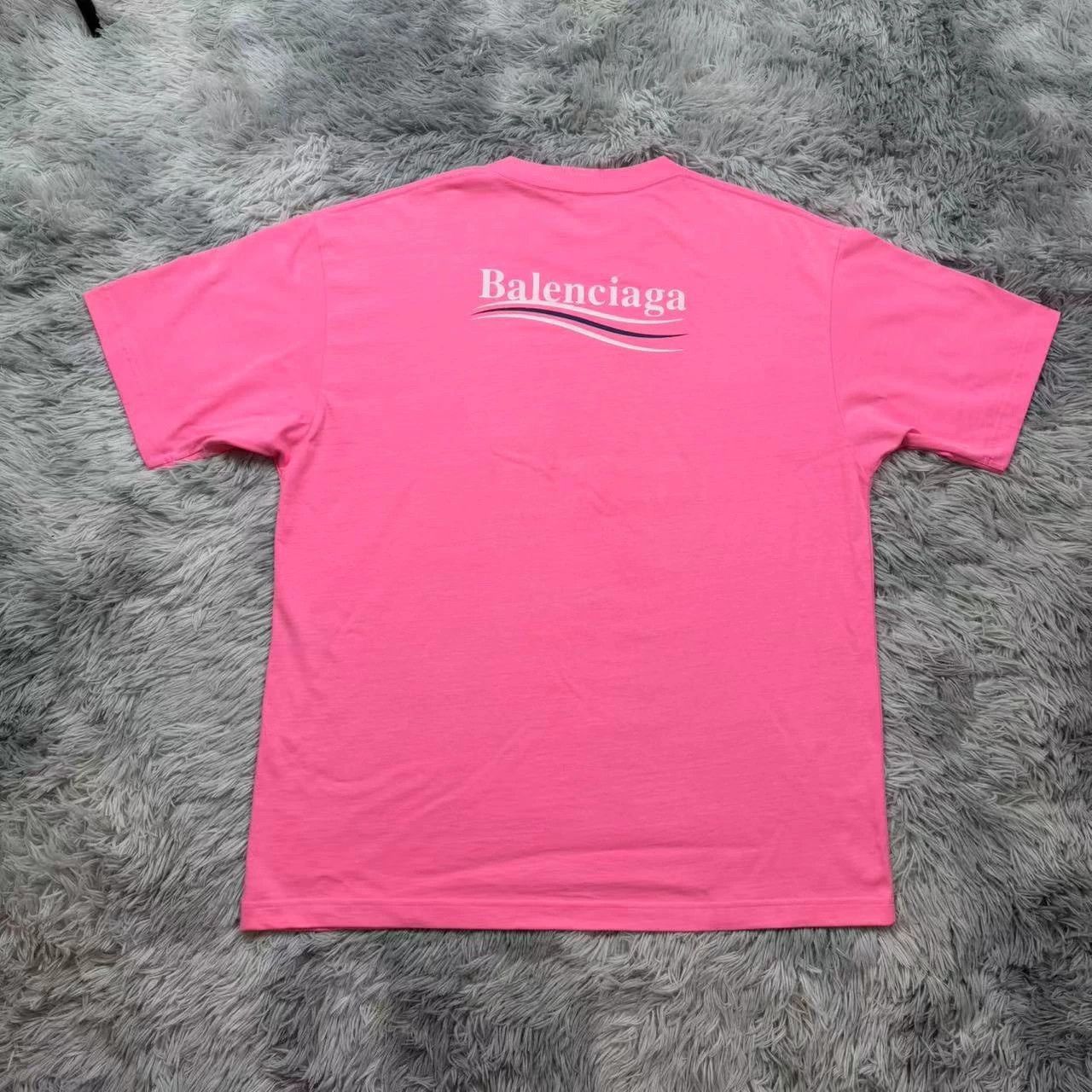 Balenciaga Balenciaga Pink Cola Short Sleeve Tee - dmc Size US L / EU 52-54 / 3 - 4 Thumbnail