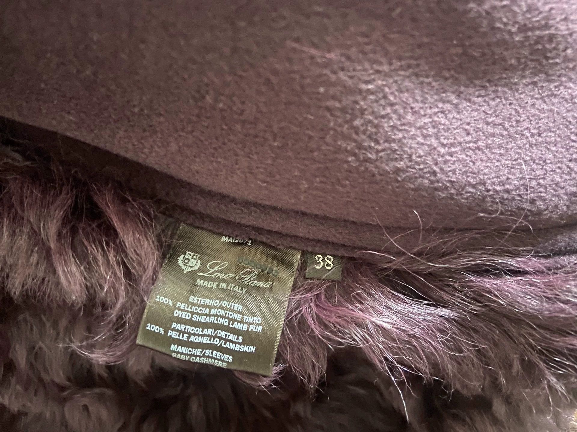 Loro Piana Loro Piana Women's Shearling Leather Jacket - dmc Size US S / EU 44-46 / 1 - 8 Thumbnail