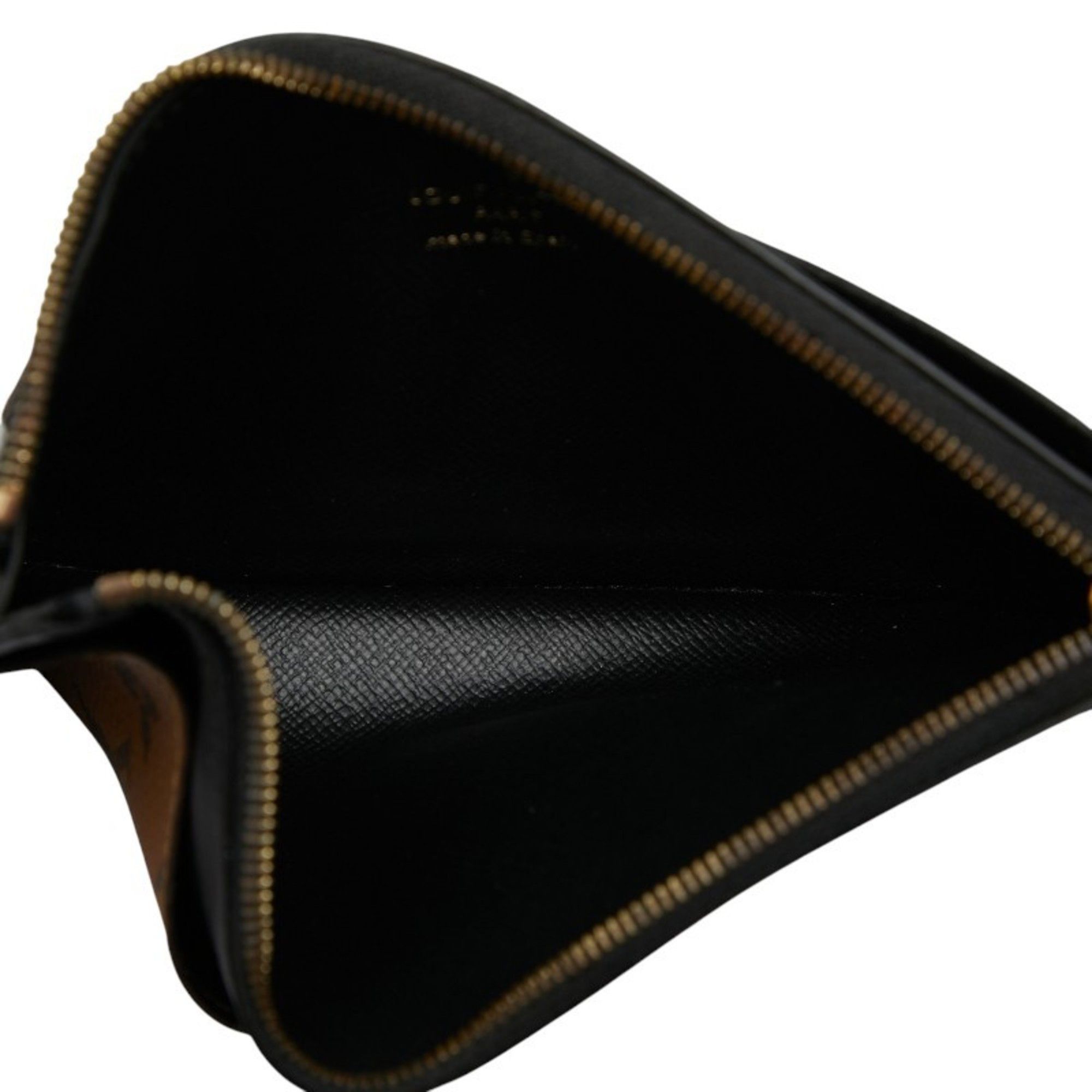 Louis Vuitton Louis Vuitton Monogram Reverse Slim Purse Long Wallet M80390 Brown and Black Leather Women's LOUIS VUITTON Size ONE SIZE - 7 Thumbnail