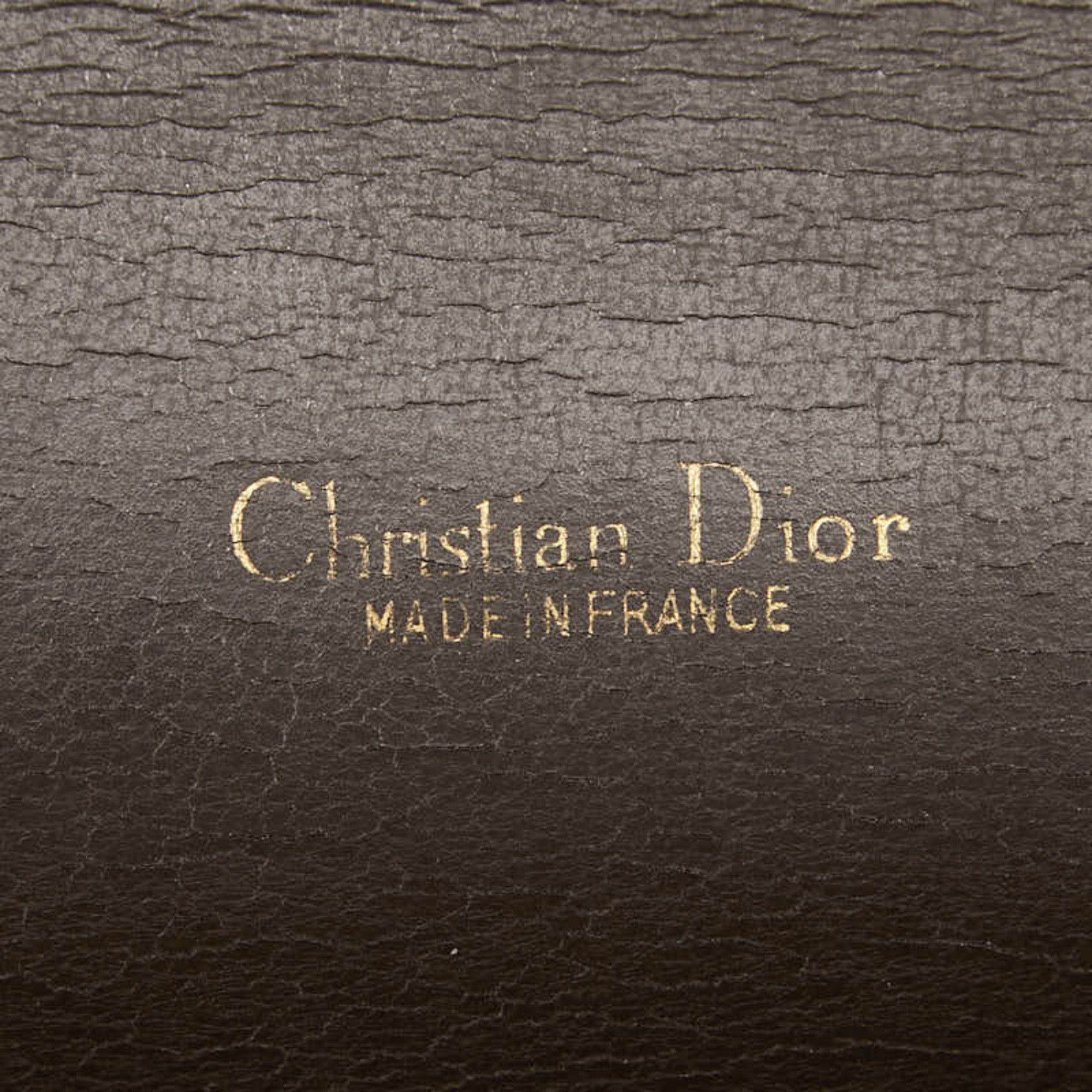 Dior Christian Dior Dior CD logo one-shoulder bag in brown leather for women. Size ONE SIZE - 10 Thumbnail