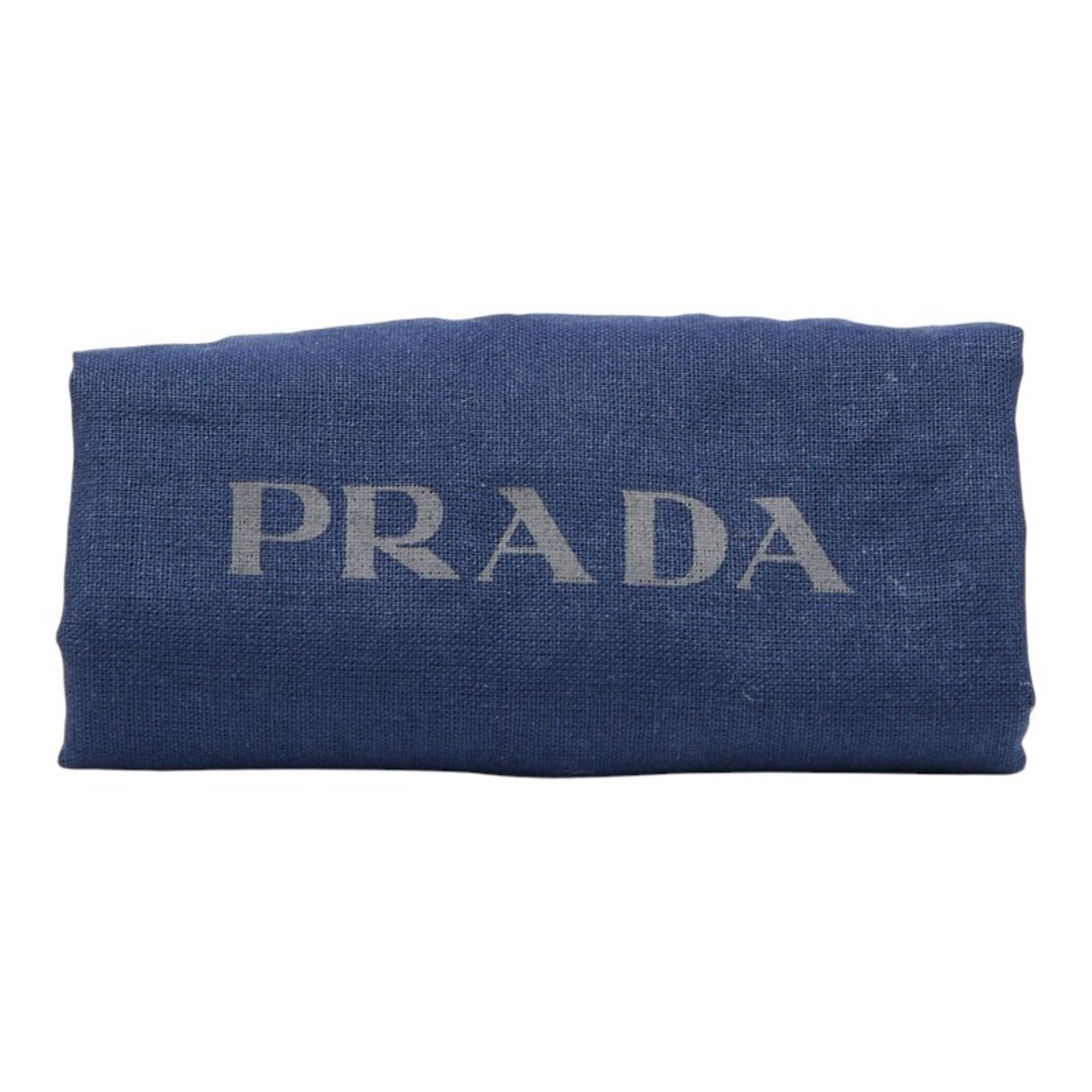 Prada Prada Shoulder Strap Brown Silver Leather Women's PRADA Size ONE SIZE - 6 Thumbnail