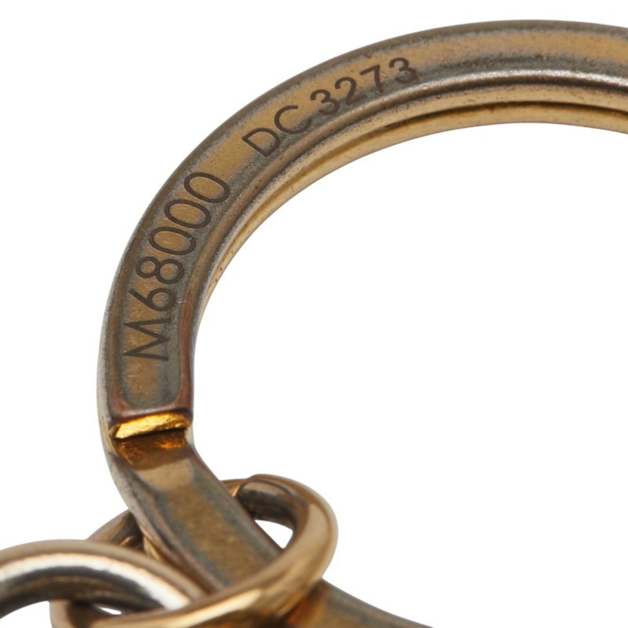Louis Vuitton Louis Vuitton LV Circle Keychain Bag Charm M68000 Gold Plated Women's LOUIS VUITTON Size ONE SIZE - 4 Thumbnail