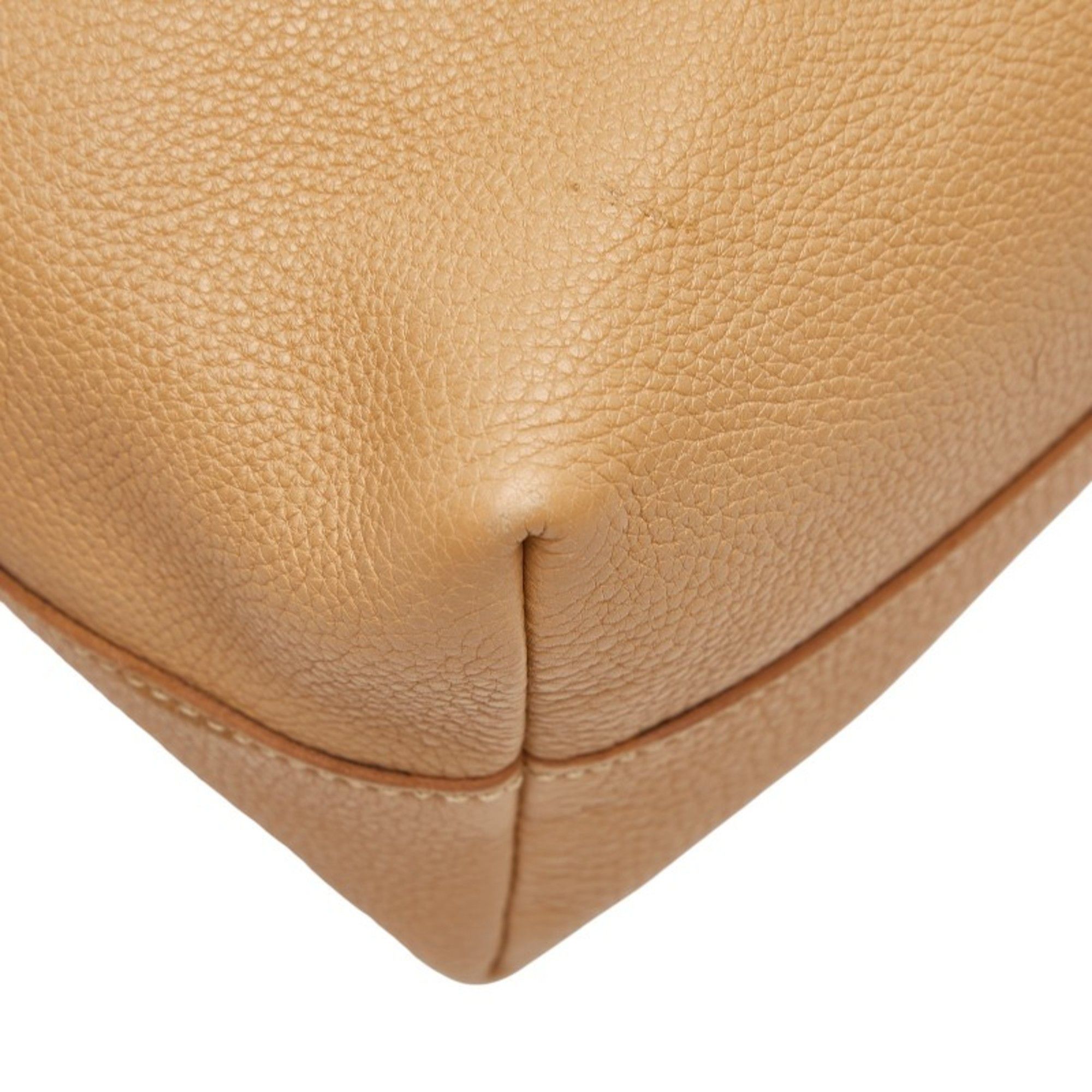 Prada Prada Handbag BN1713 Beige Leather Women's PRADA Size ONE SIZE - 7 Thumbnail