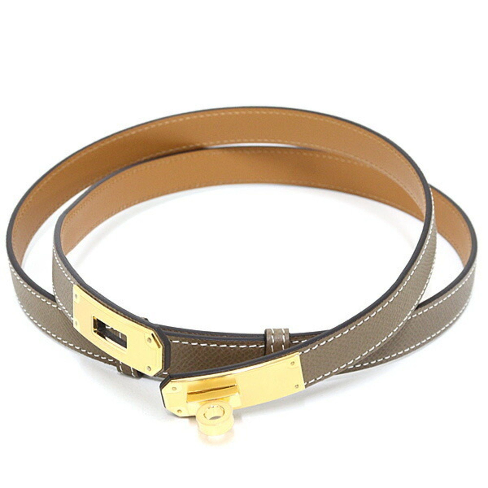 Hermes Hermes Hermès Women's Kelly 18 Belt, Epsom Leather, K Stamp (Made in 2025), Unused Size ONE SIZE - 5 Thumbnail