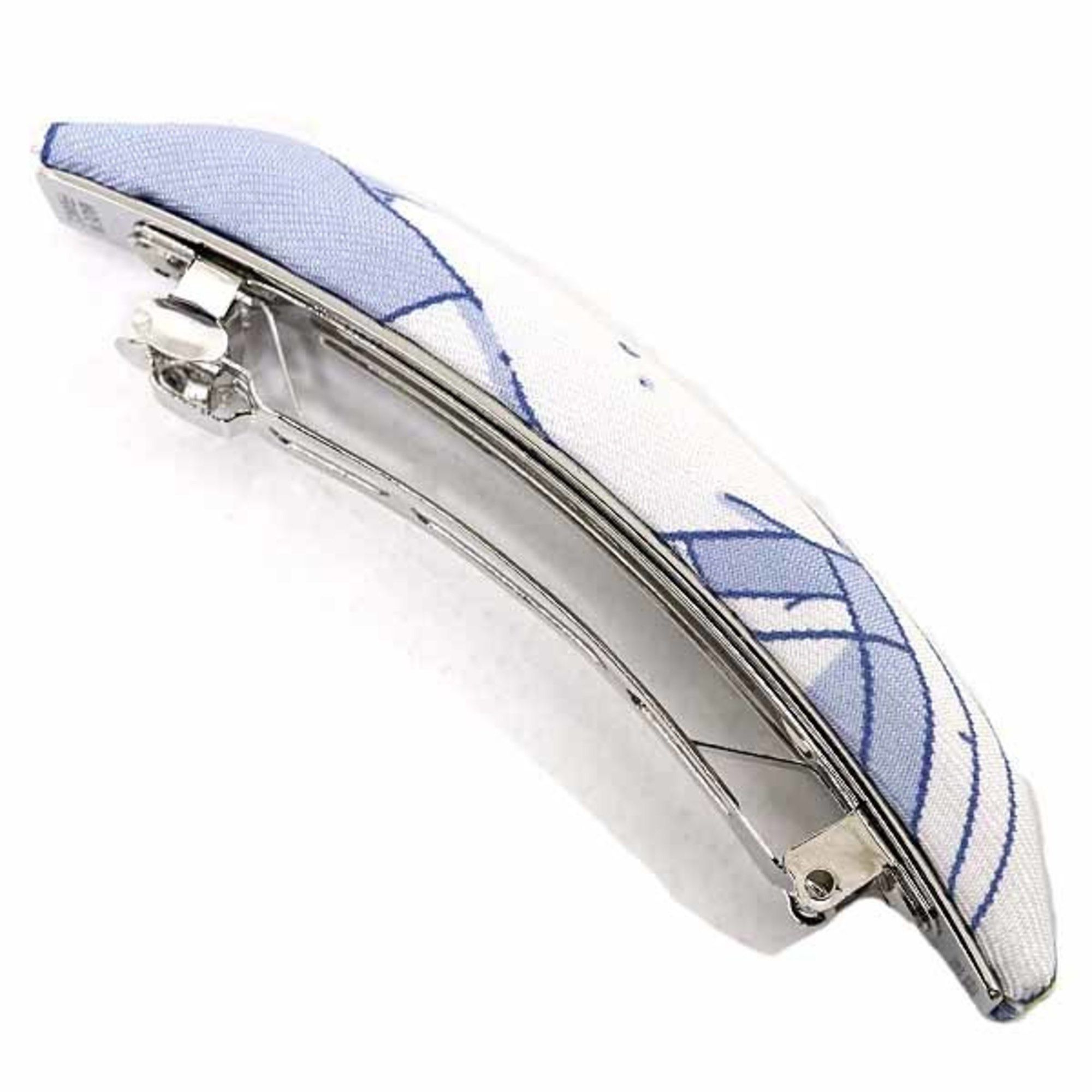 Hermes Hermes Barrette Eclipse Legend of the Horse Hair Accessory Silk Multicolor Size ONE SIZE - 4 Thumbnail