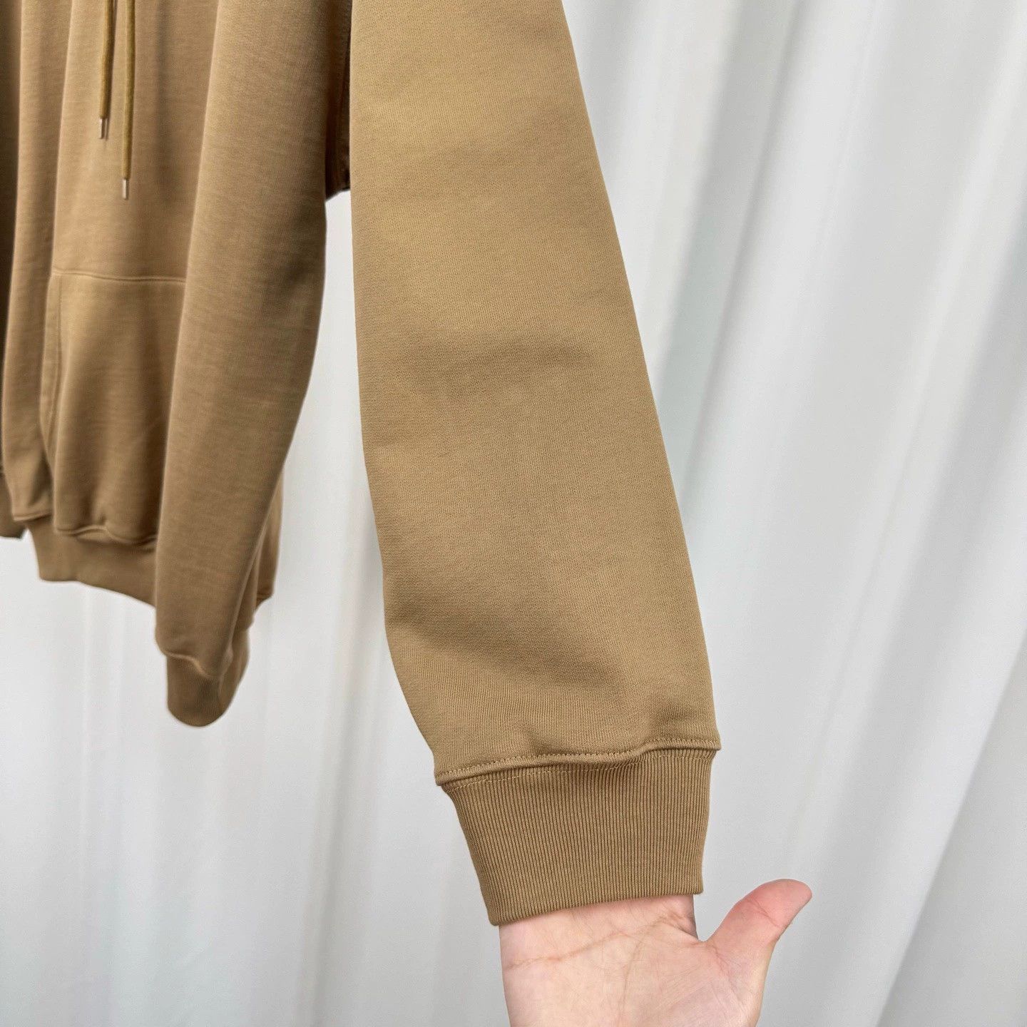 Balenciaga Balenciaga Beige Crown Wheat Hoodie - dmc Size US XS / EU 42 / 0 - 4 Thumbnail