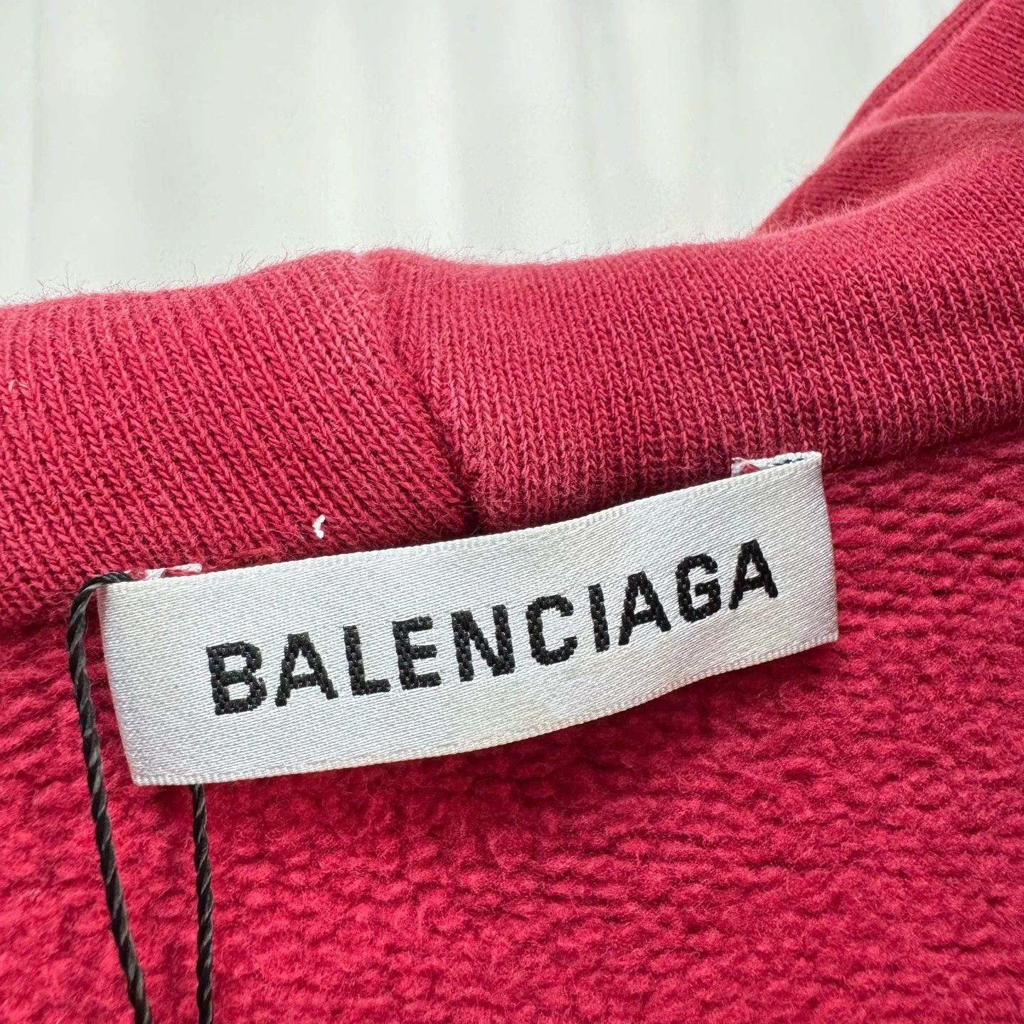 Balenciaga Balenciaga Red Wheat Ear Logo Hoodie - dmc Size US S / EU 44-46 / 1 - 5 Thumbnail