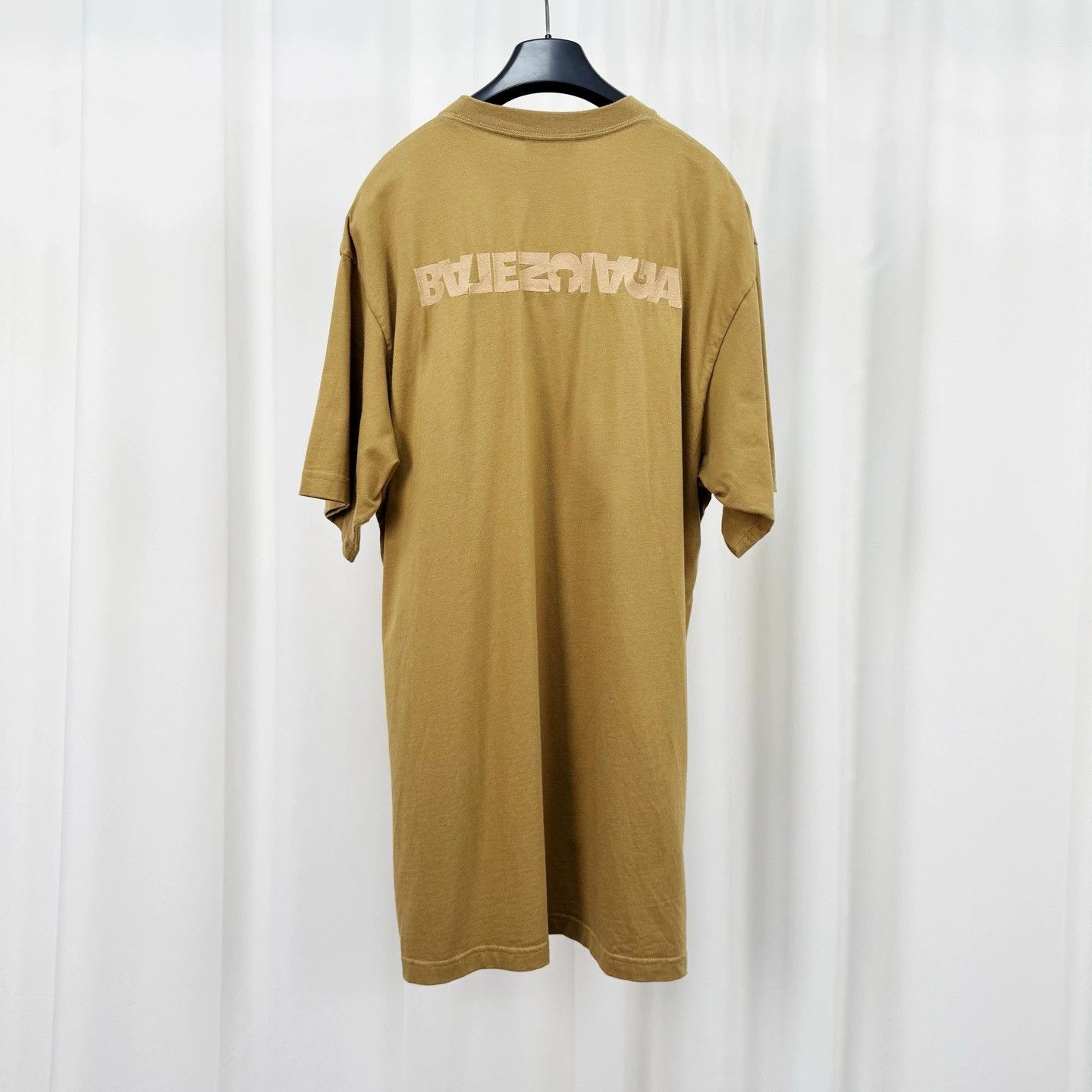 Balenciaga Balenciaga Embroidered Reverse Logo Tee - dmc Size US S / EU 44-46 / 1 - 2 Thumbnail