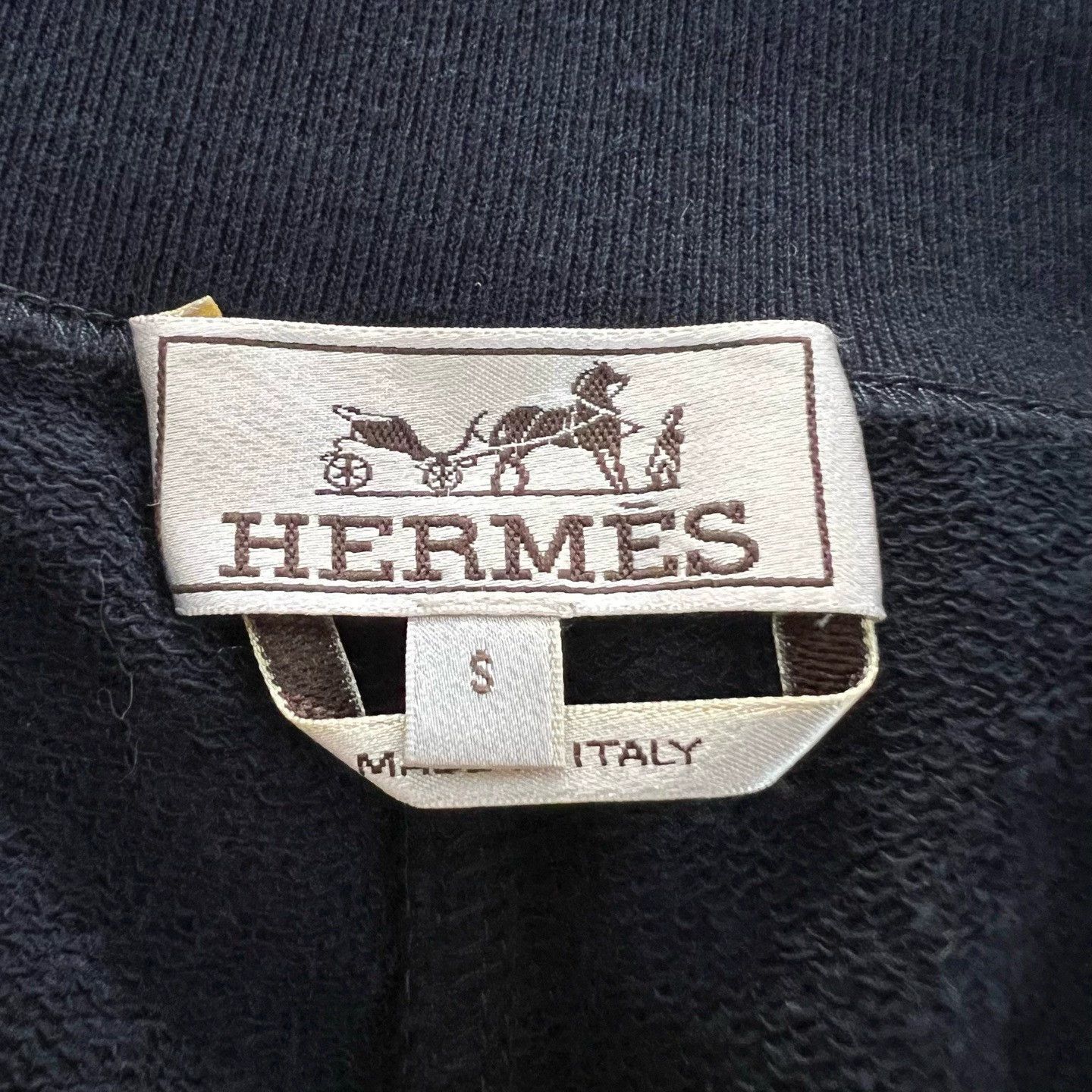 Hermes HERMES Side Stripe Drawstring Casual Pants - dmc Size US 34 / EU 50 - 3 Thumbnail