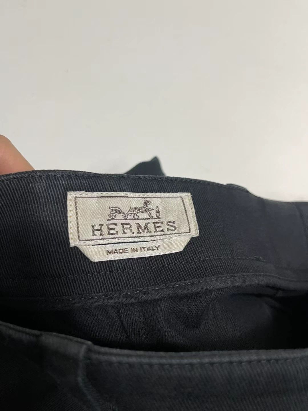 Hermes Hermes Black Casual Pants Size 38 - dmc Size US 38 / EU 54 - 4 Thumbnail