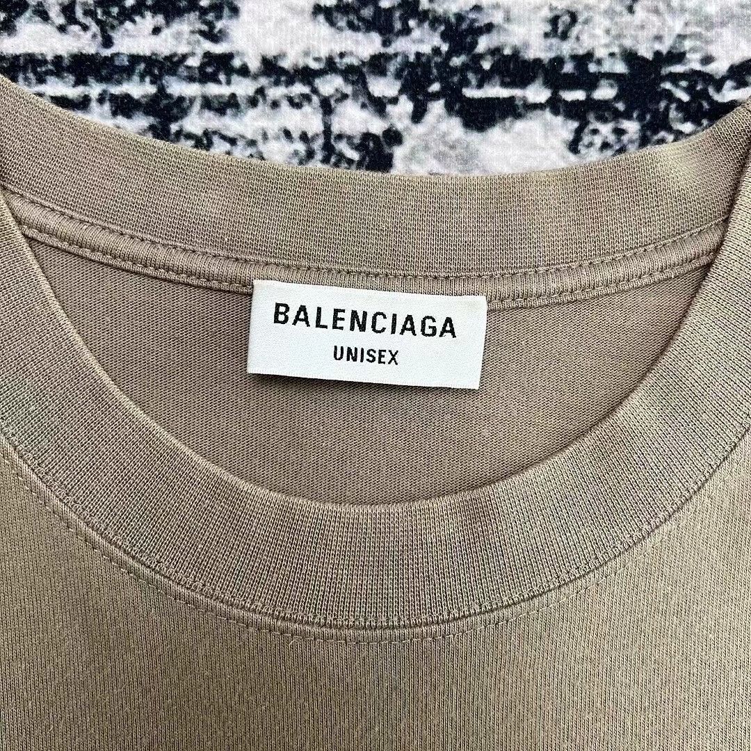 Balenciaga Balenciaga Logo Short Sleeve T-Shirt - dmc Size US L / EU 52-54 / 3 - 3 Thumbnail