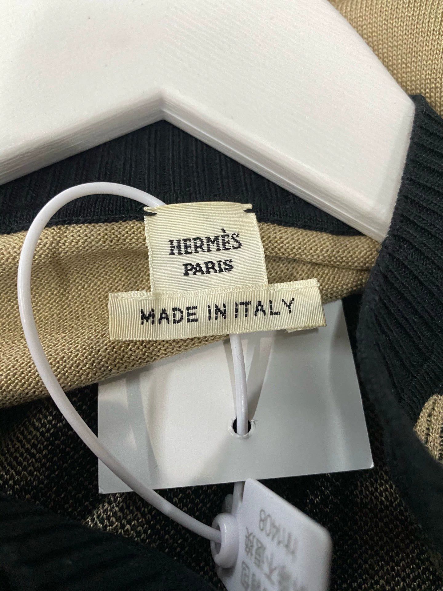 Hermes Hermes Knit Short Sleeve Top - dmc Size US XS / EU 42 / 0 - 5 Thumbnail