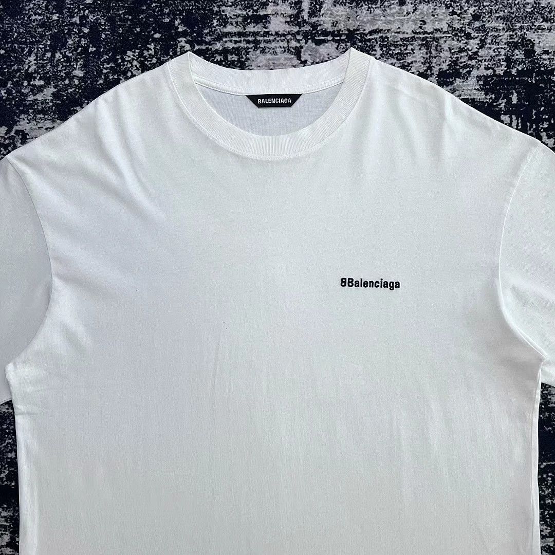 Balenciaga Balenciaga BB Logo Short Sleeve T-Shirt - dmc Size US S / EU 44-46 / 1 - 2 Thumbnail