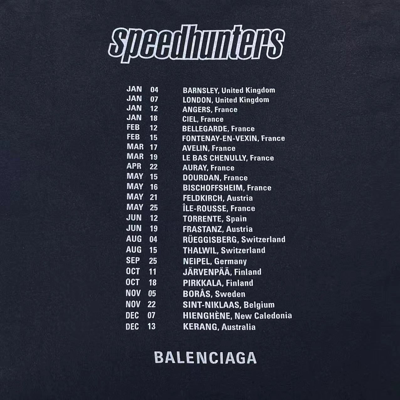 Balenciaga Balenciaga Speed Hunters Graphic Tee - dmc Size US M / EU 48-50 / 2 - 5 Thumbnail