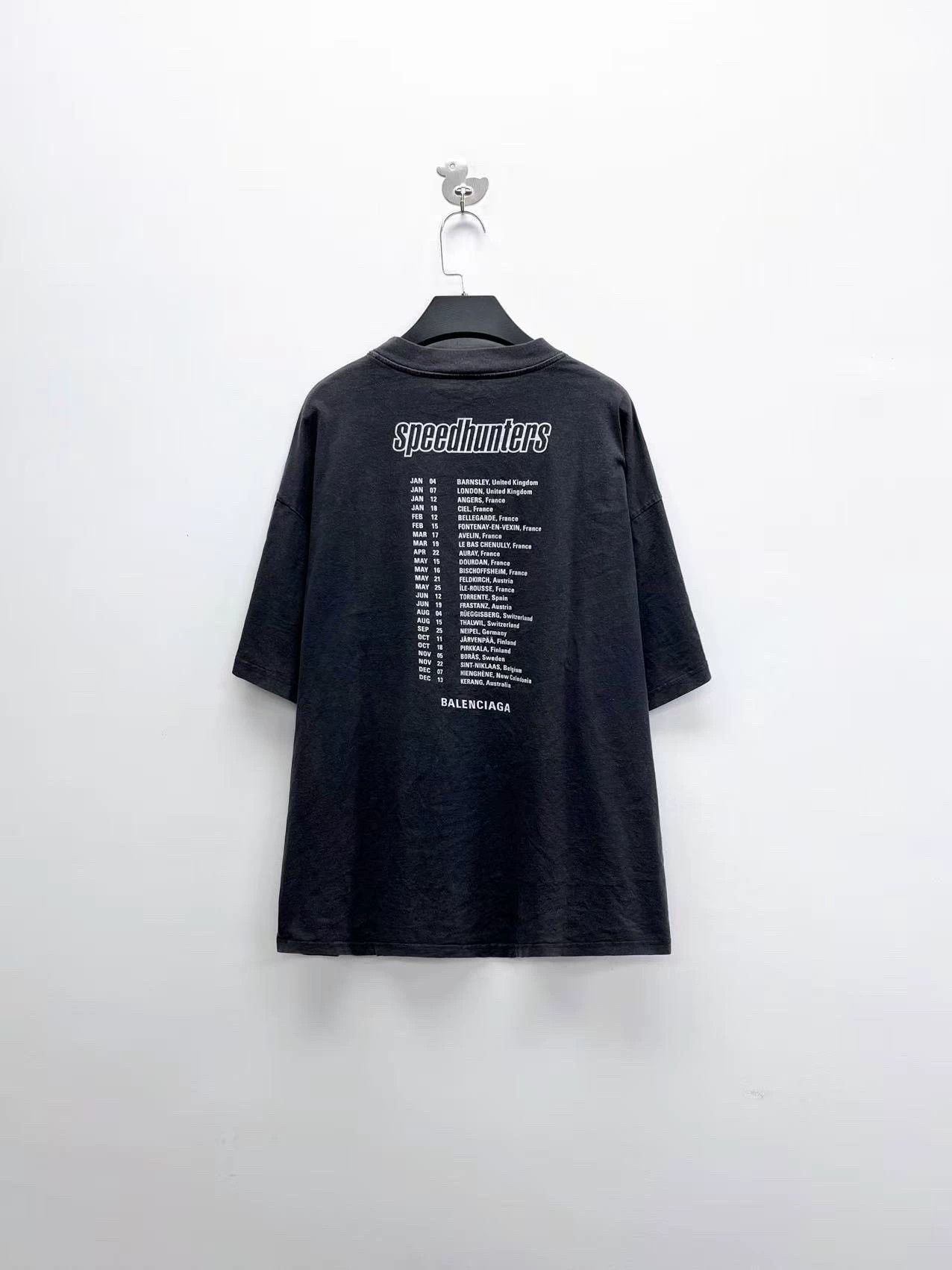 Balenciaga Balenciaga Speed Hunters Graphic Tee - dmc Size US M / EU 48-50 / 2 - 2 Thumbnail