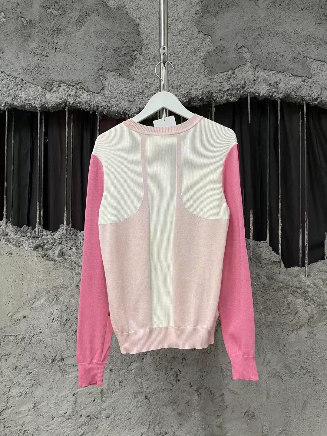Hermes Hermes Silk Paneled Knit Long Sleeve - dmc Size US S / EU 44-46 / 1 - 2 Thumbnail