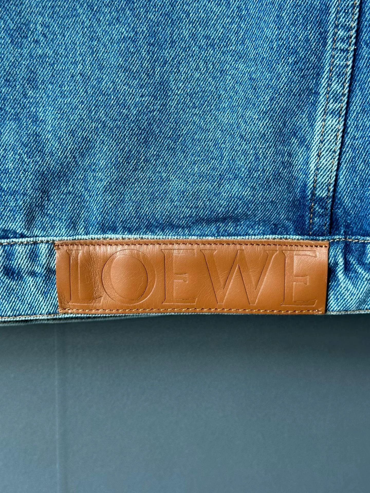 Loewe Loewe Shearling Denim Jacket - dmc Size US XL / EU 56 / 4 - 8 Thumbnail