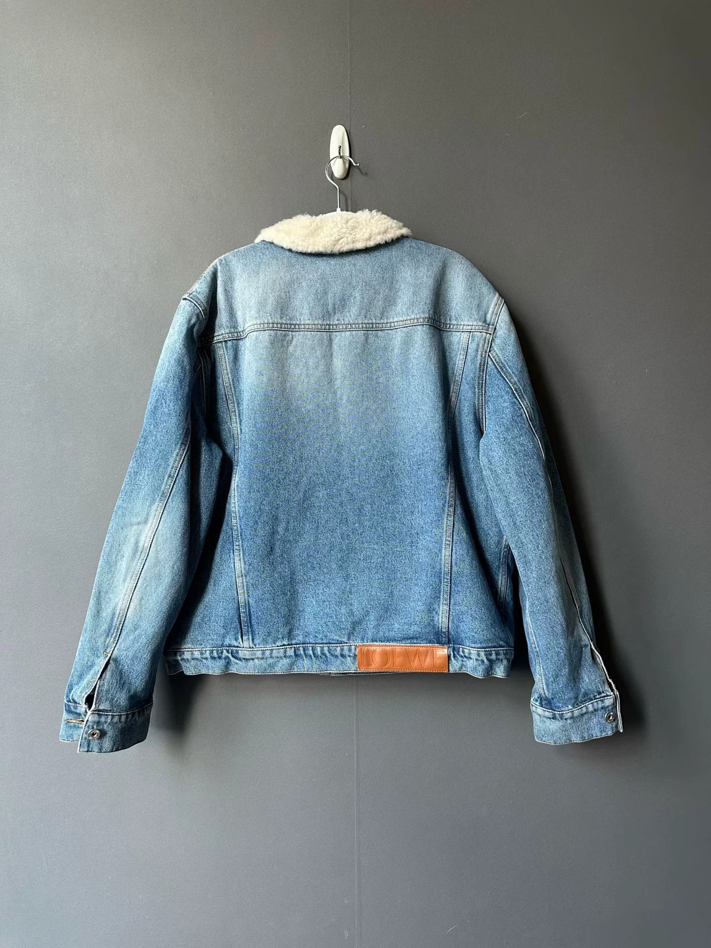 Loewe Loewe Shearling Denim Jacket - dmc Size US XL / EU 56 / 4 - 3 Thumbnail