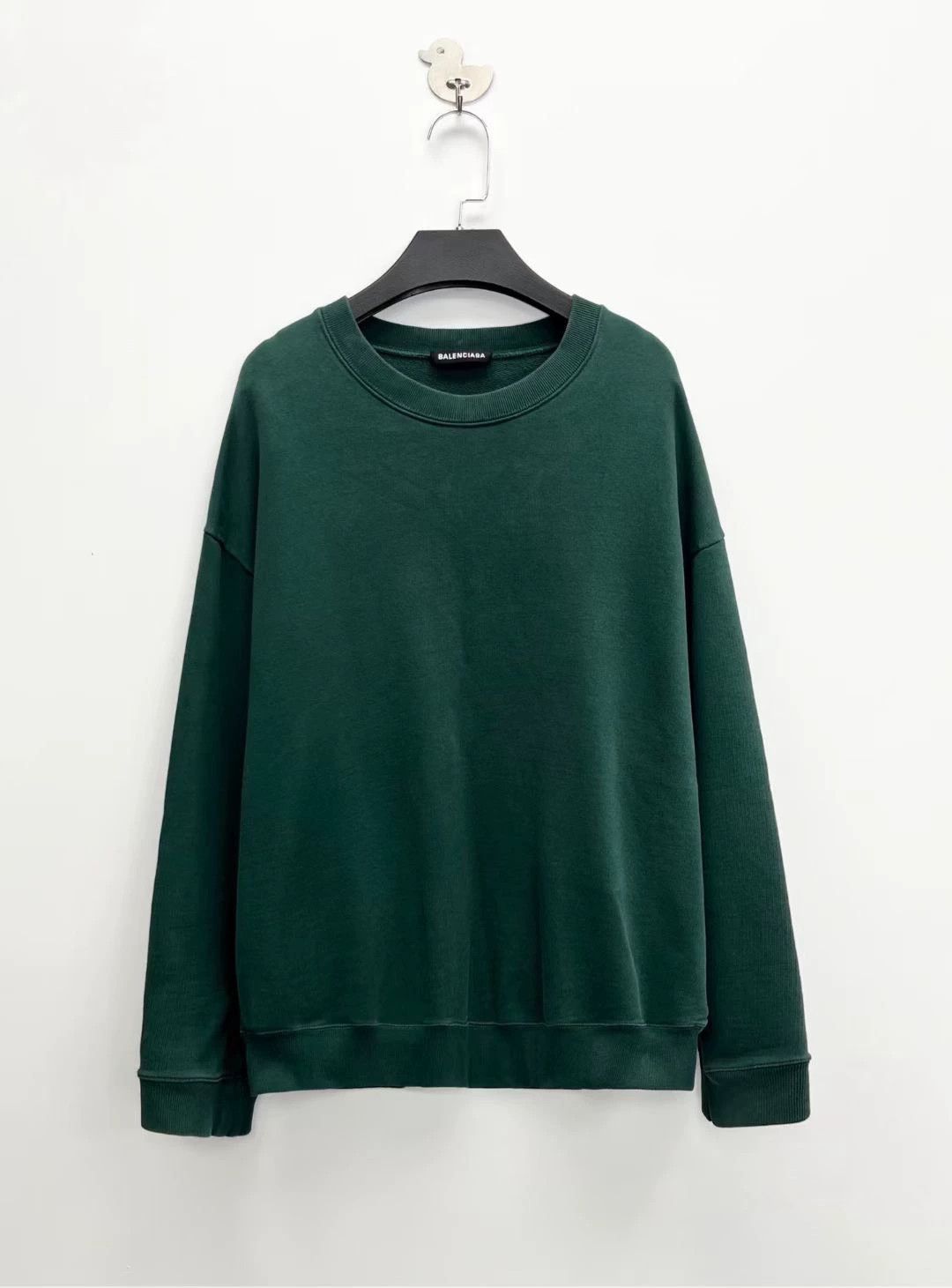 Balenciaga Balenciaga Distressed Logo Green Sweatshirt - dmc Size US L / EU 52-54 / 3 - 2 Thumbnail