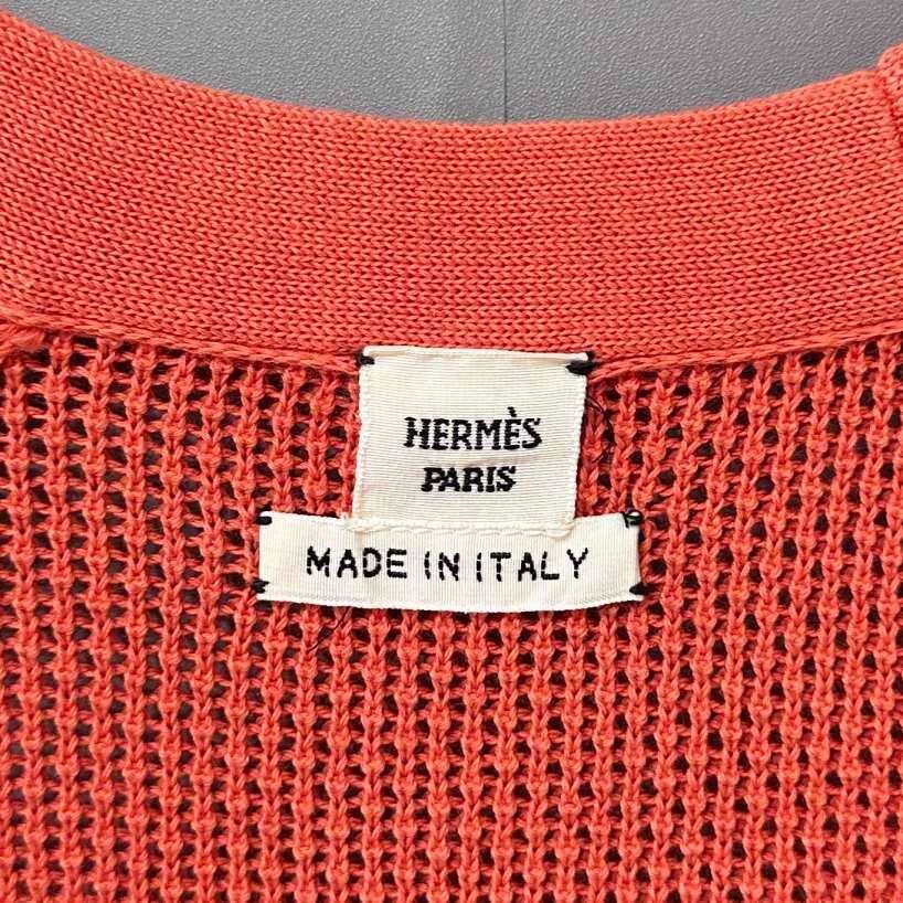Hermes Hermes Knit Short Sleeve Cardigan - dmc Size US S / EU 44-46 / 1 - 4 Thumbnail