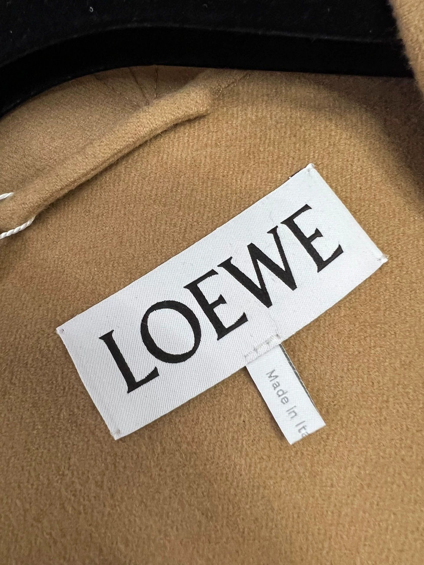 Loewe Loewe Camel Hooded Wool Coat - dmc Size US XS / EU 42 / 0 - 3 Thumbnail