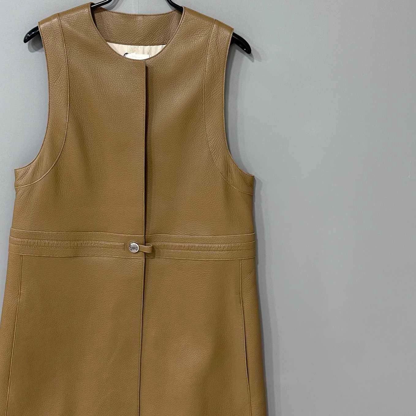 Hermes HERMES Deer Leather Long Vest - dmc Size US S / EU 44-46 / 1 - 2 Thumbnail