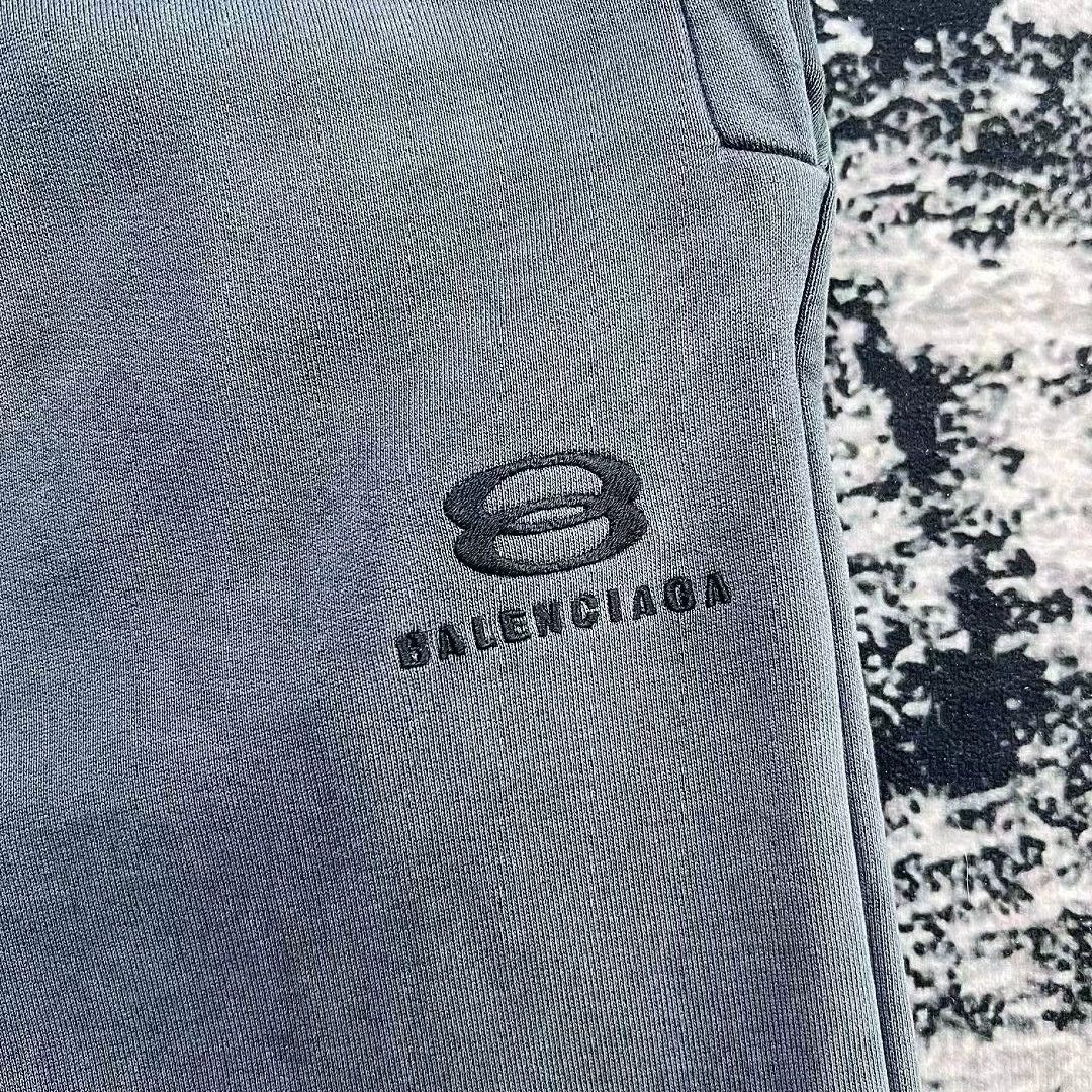 Balenciaga Balenciaga Logo Drawstring Sweatpants Gray - dmc Size US 30 / EU 46 - 3 Thumbnail