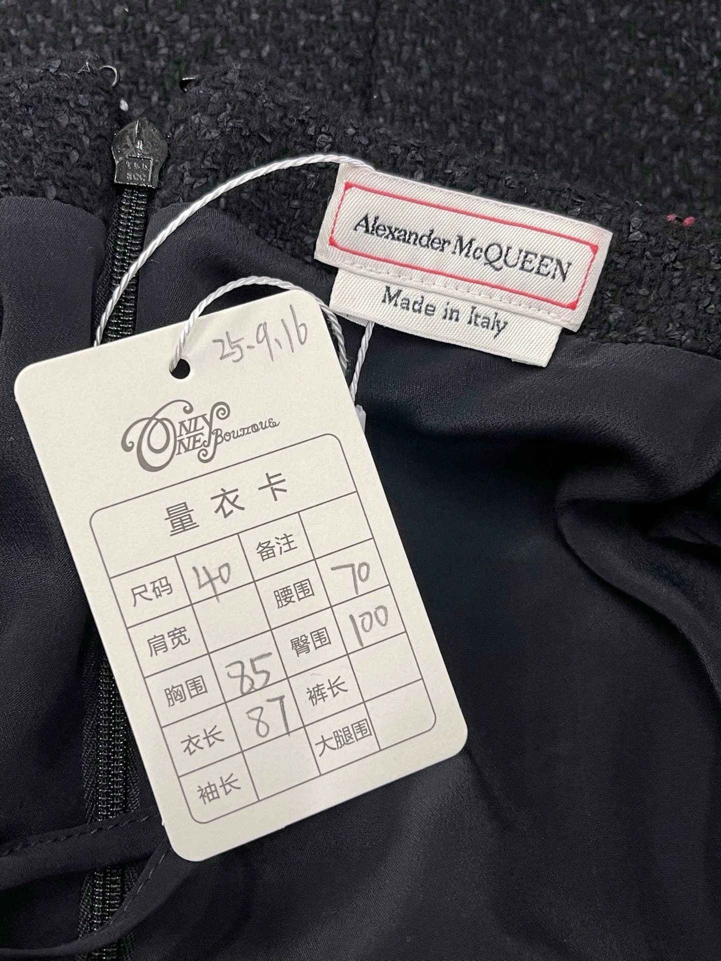 Alexander McQueen Alexander McQueen Black Sleeveless Dress - dmc Size US M / EU 48-50 / 2 - 4 Thumbnail