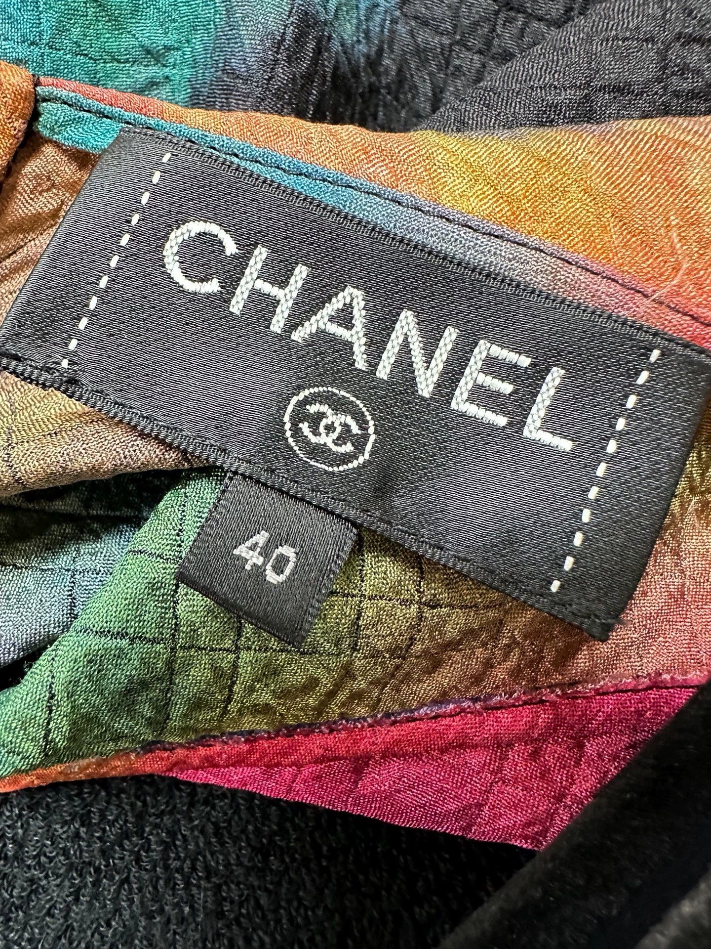 Chanel Chanel 20A Tie-Dye Short-Sleeve Top - dmc Size US L / EU 52-54 / 3 - 5 Thumbnail