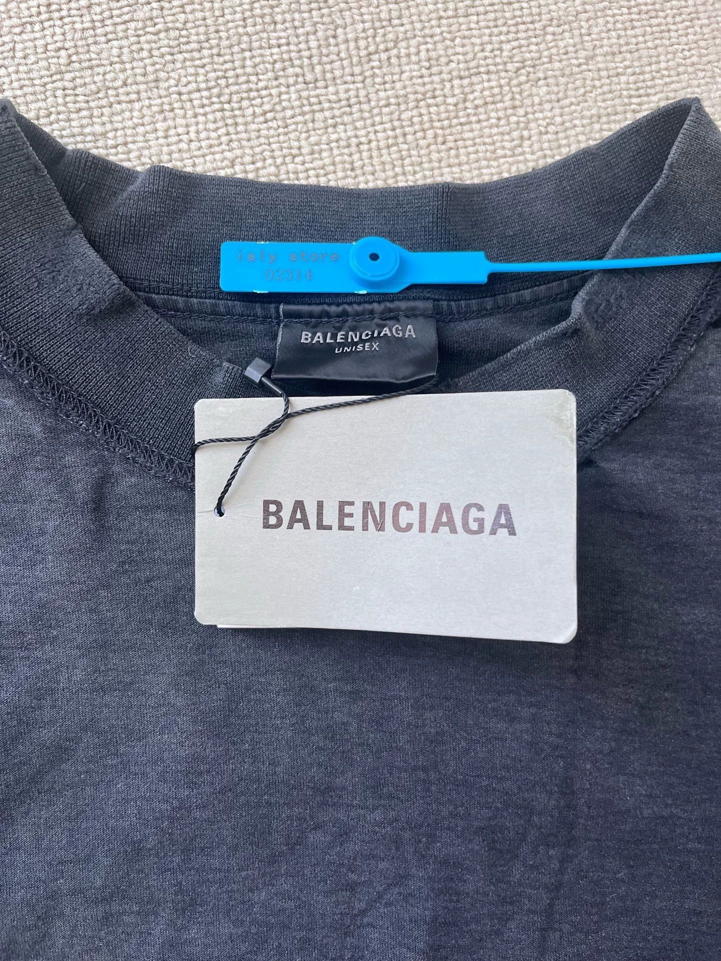 Balenciaga Balenciaga Logo Crewneck Short Sleeve T-shirt - dmc Size US L / EU 52-54 / 3 - 4 Thumbnail