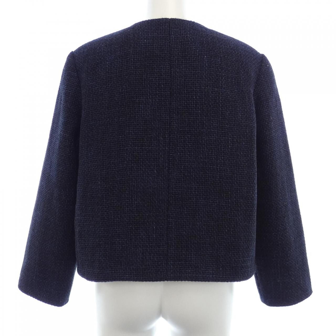 Chanel Chanel Chanel P71190V37139 Collarless Jacket Others Outerwear P71190V37139 DUTY FREE for USA Size ONE SIZE - 2 Thumbnail