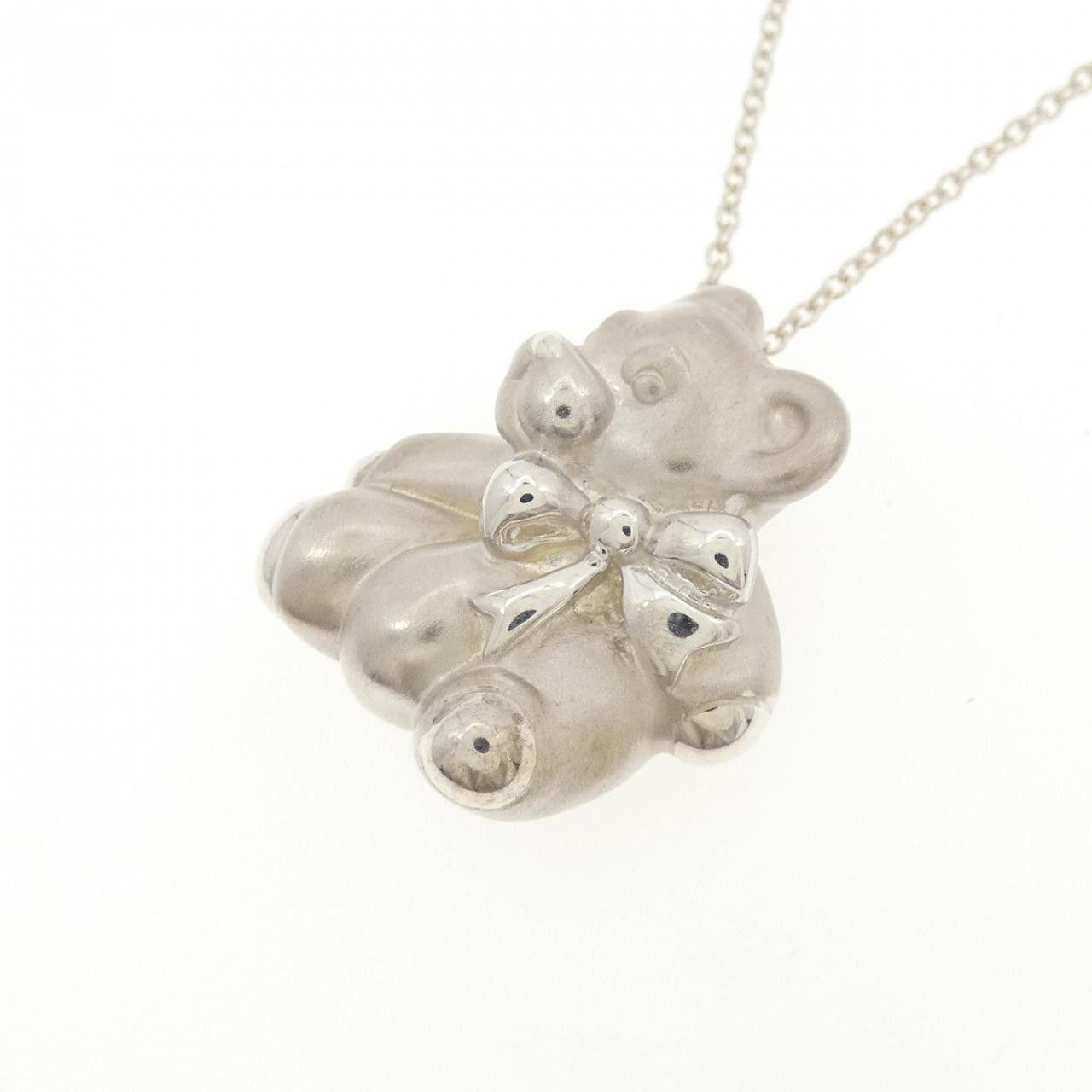 Tiffany & Co. Tiffany & Co. Tiffany & Co. Bear 925 Silver Necklace Metal Necklace DUTY FREE for USA Size ONE SIZE - 3 Thumbnail