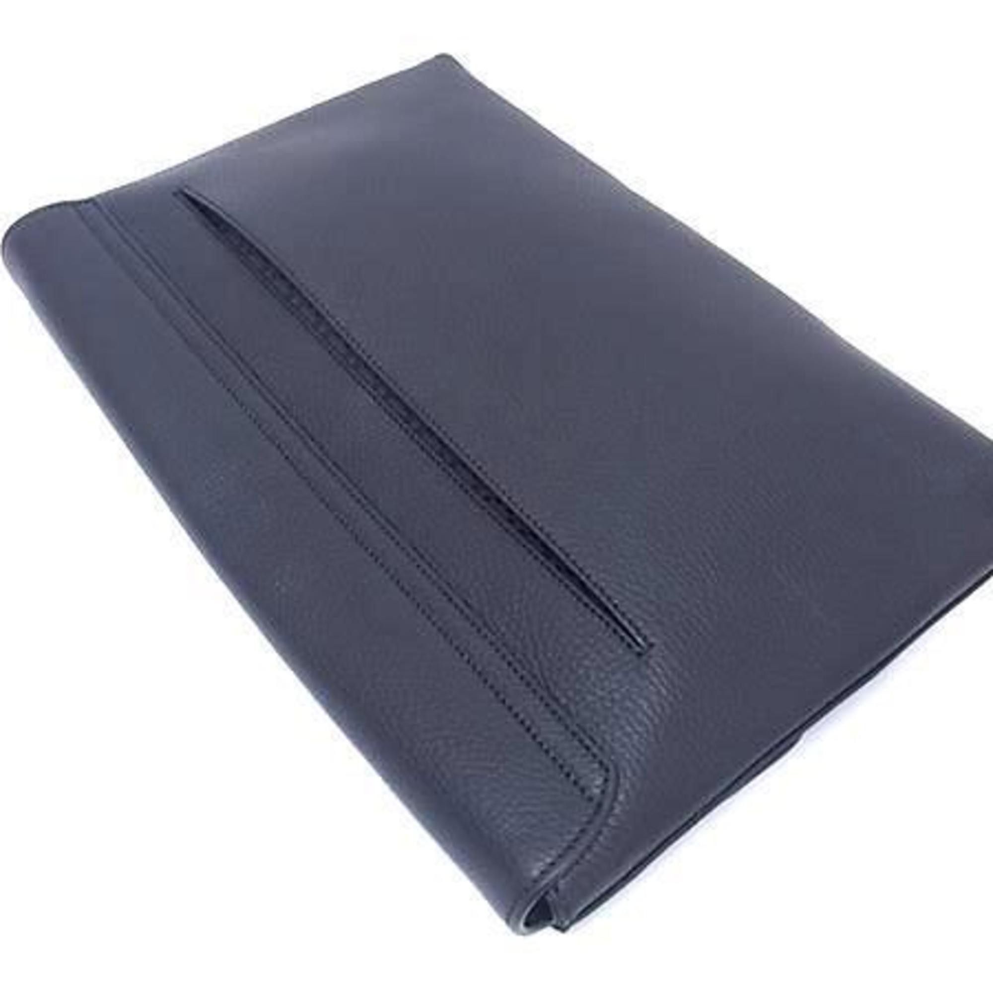 Gucci GUCCI Portfolio Clutch Bag 387082 Black Leather for Men and Women Size ONE SIZE - 3 Thumbnail